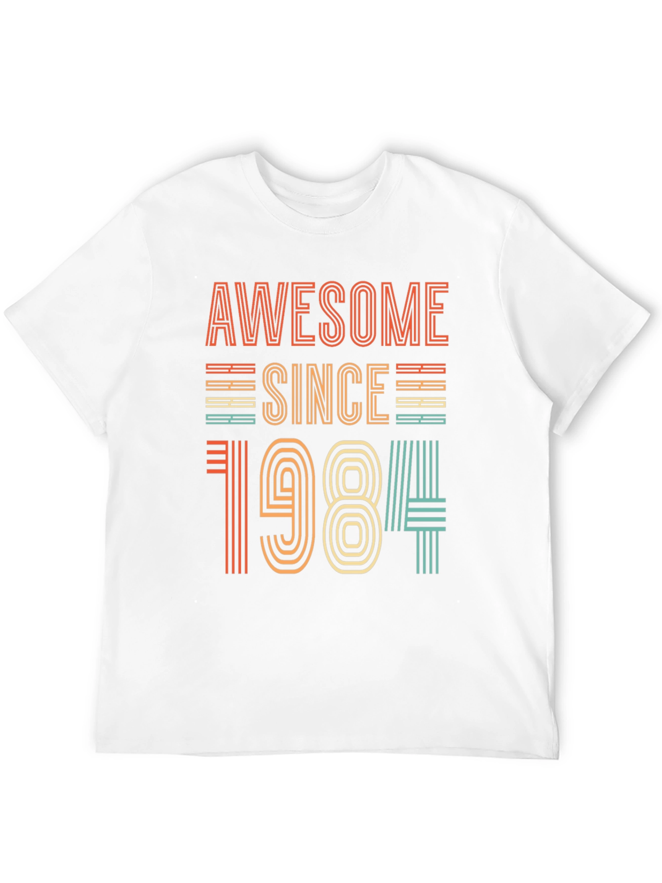 Awesome Since 1984 T-Shirt - Retro Birthday Gift