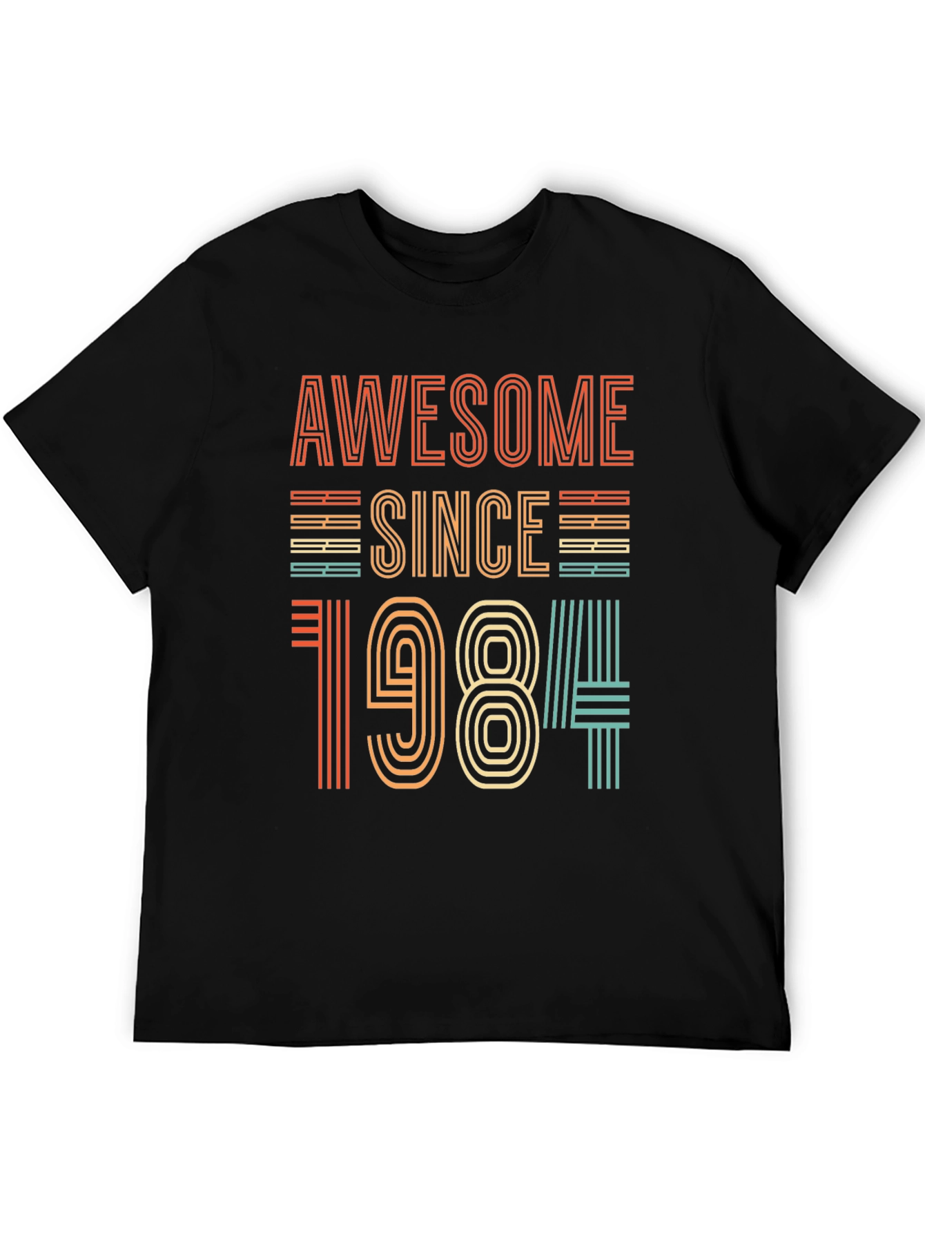 Awesome Since 1984 T-Shirt - Retro Birthday Gift