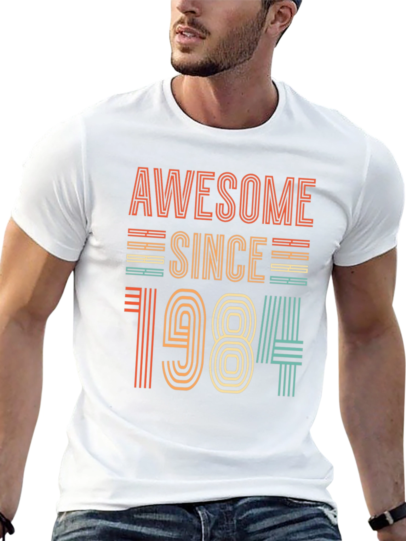 Awesome Since 1984 T-Shirt - Retro Birthday Gift