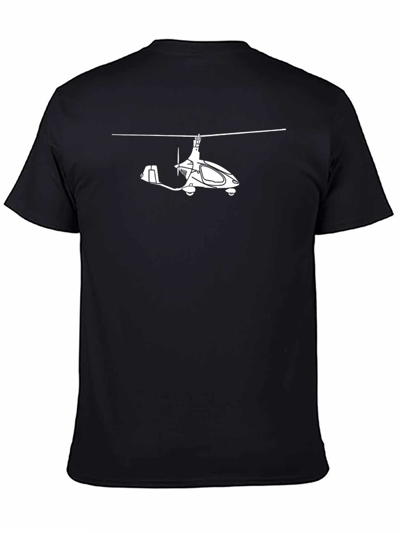 Gyrocopter Graphic T-Shirt - Aviation Tee