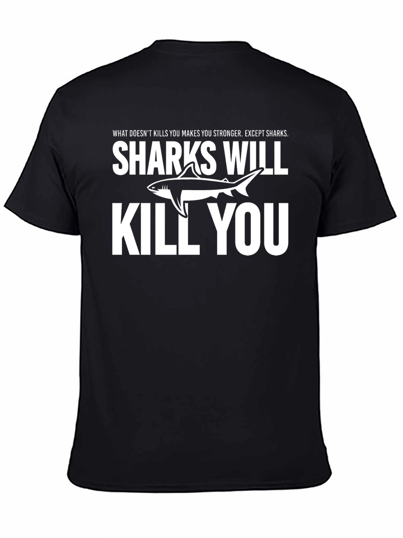 Shark Attack T-Shirt: Funny Sarcastic Graphic Tee