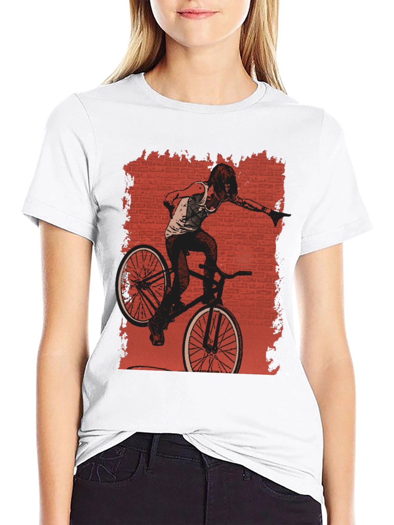 BMX Rider Graphic Tee - Cool Style!