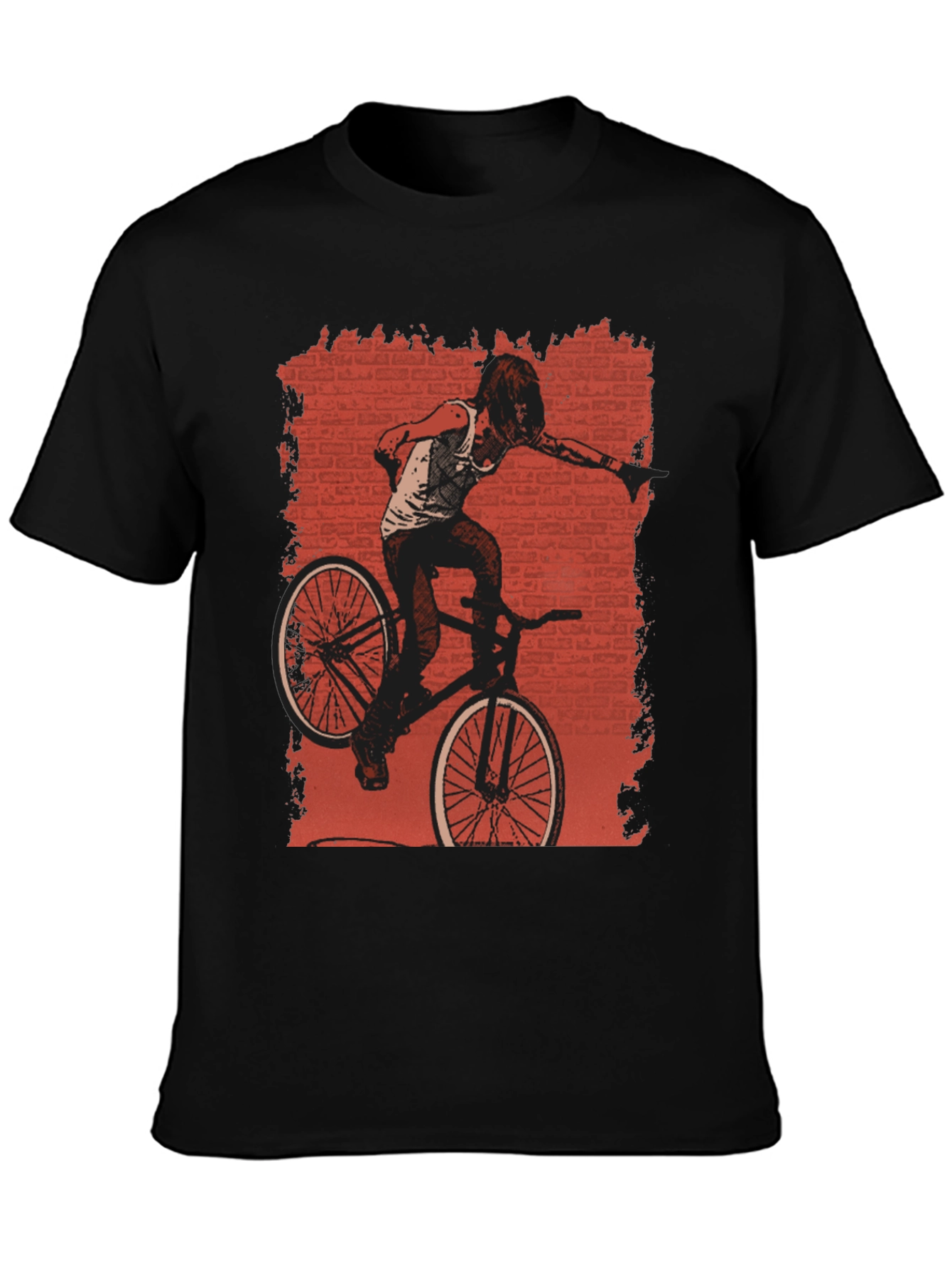 BMX Rider Graphic Tee - Cool Style!