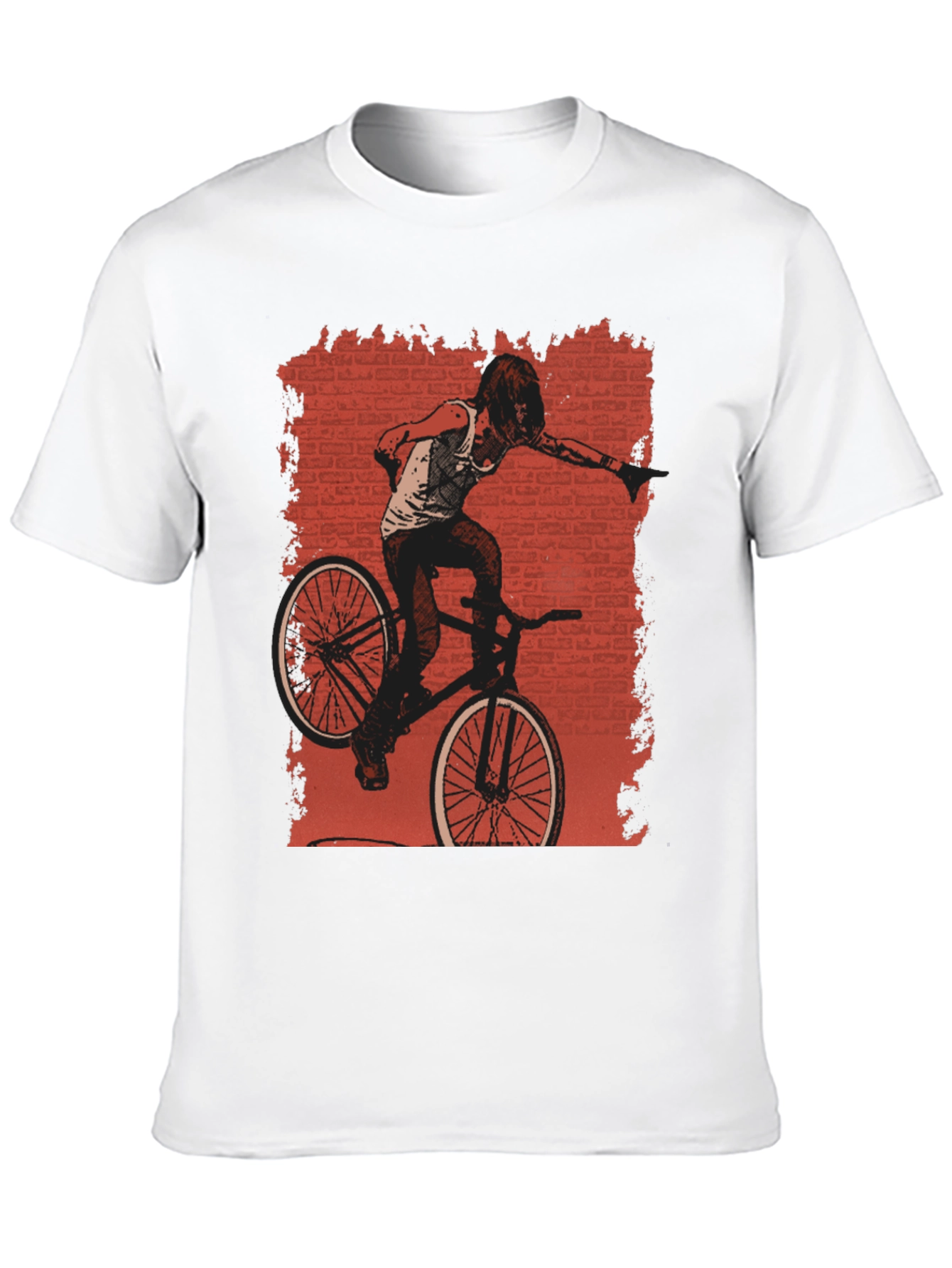 BMX Rider Graphic Tee - Cool Style!