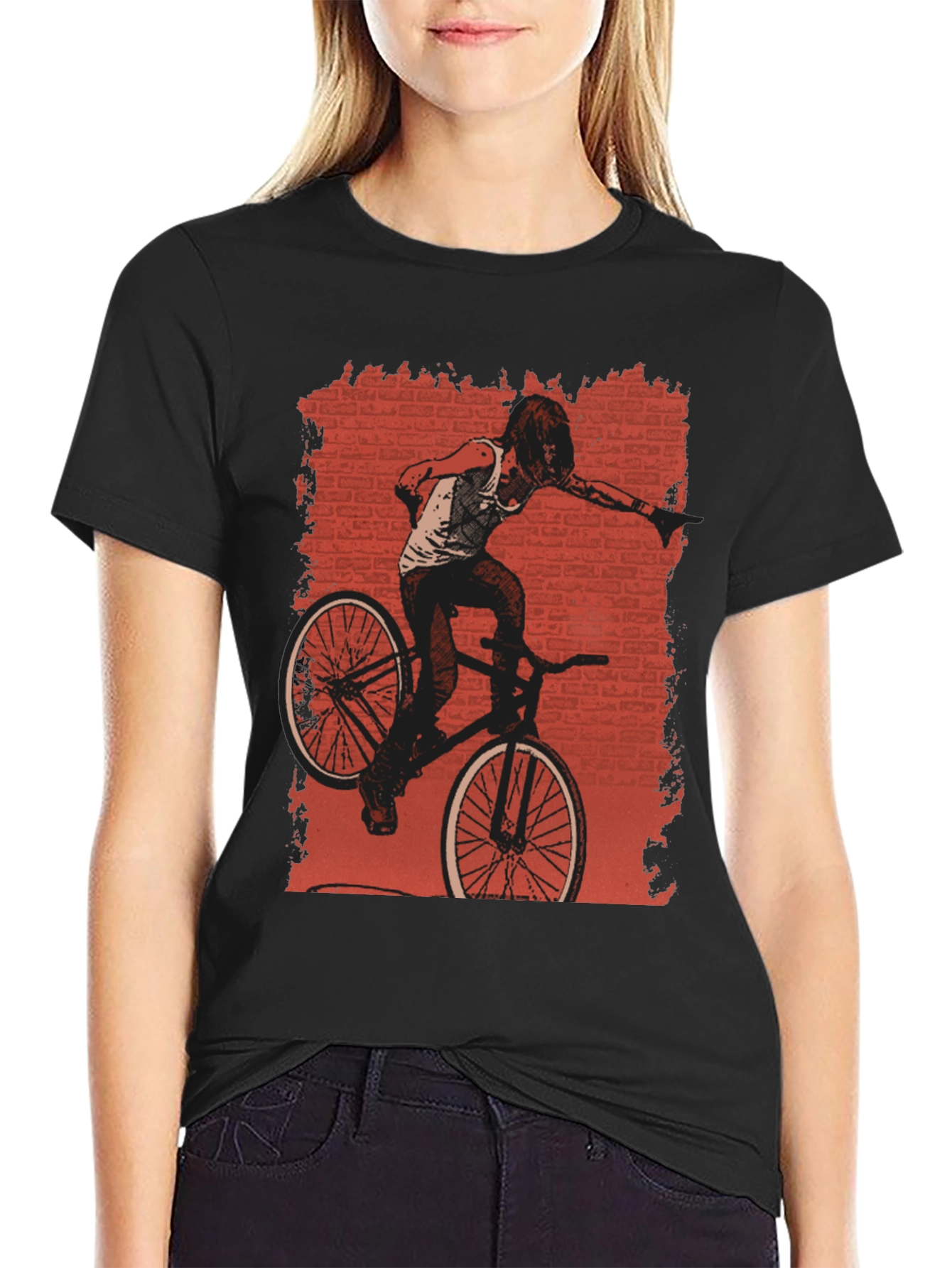 BMX Rider Graphic Tee - Cool Style!