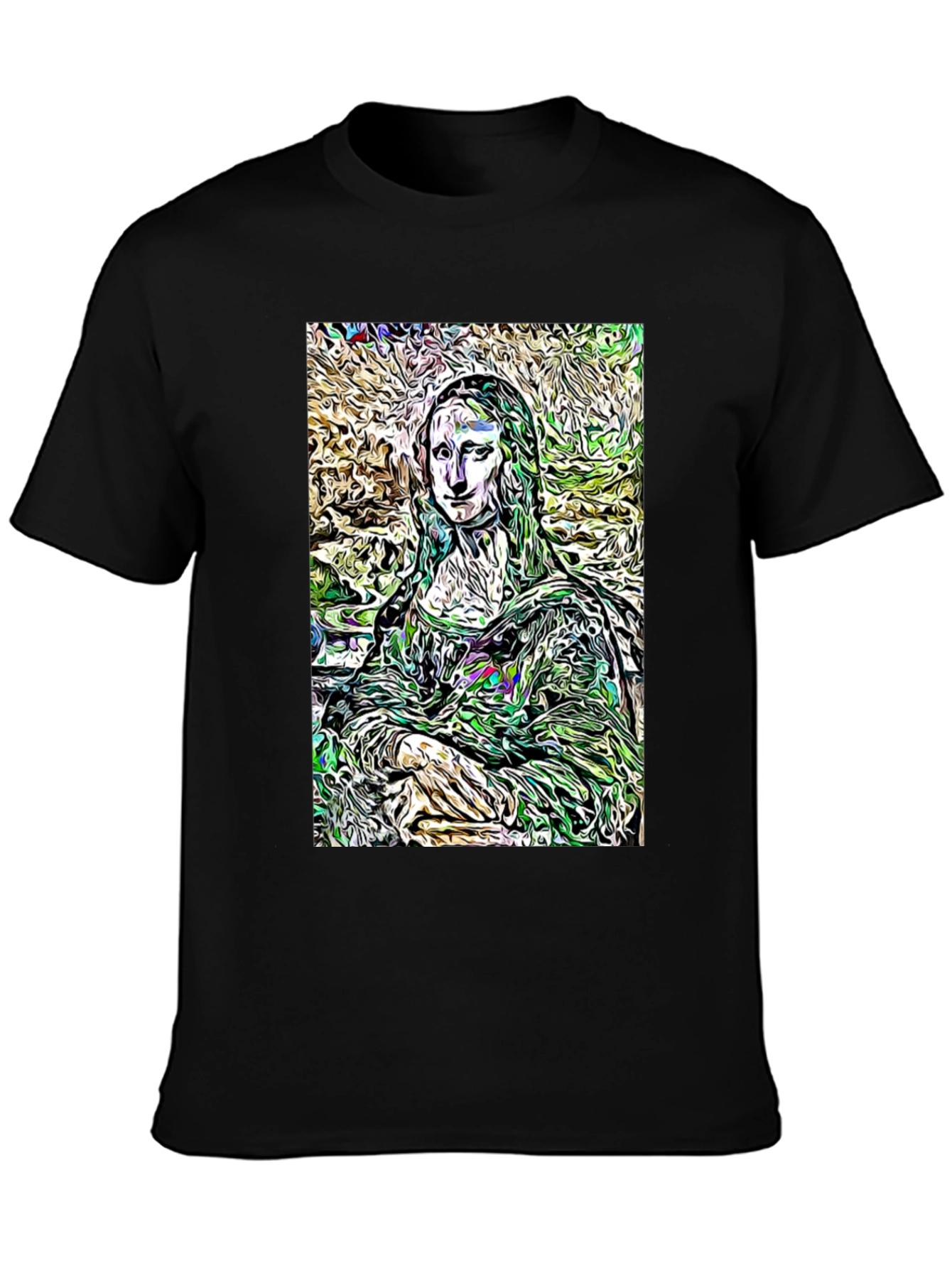 Mona Lisa Art Graphic T-Shirt