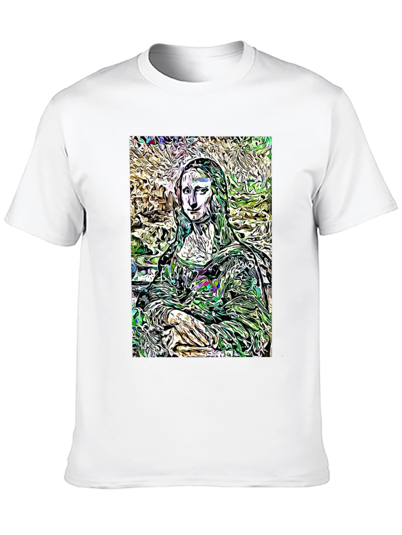Mona Lisa Art Graphic T-Shirt
