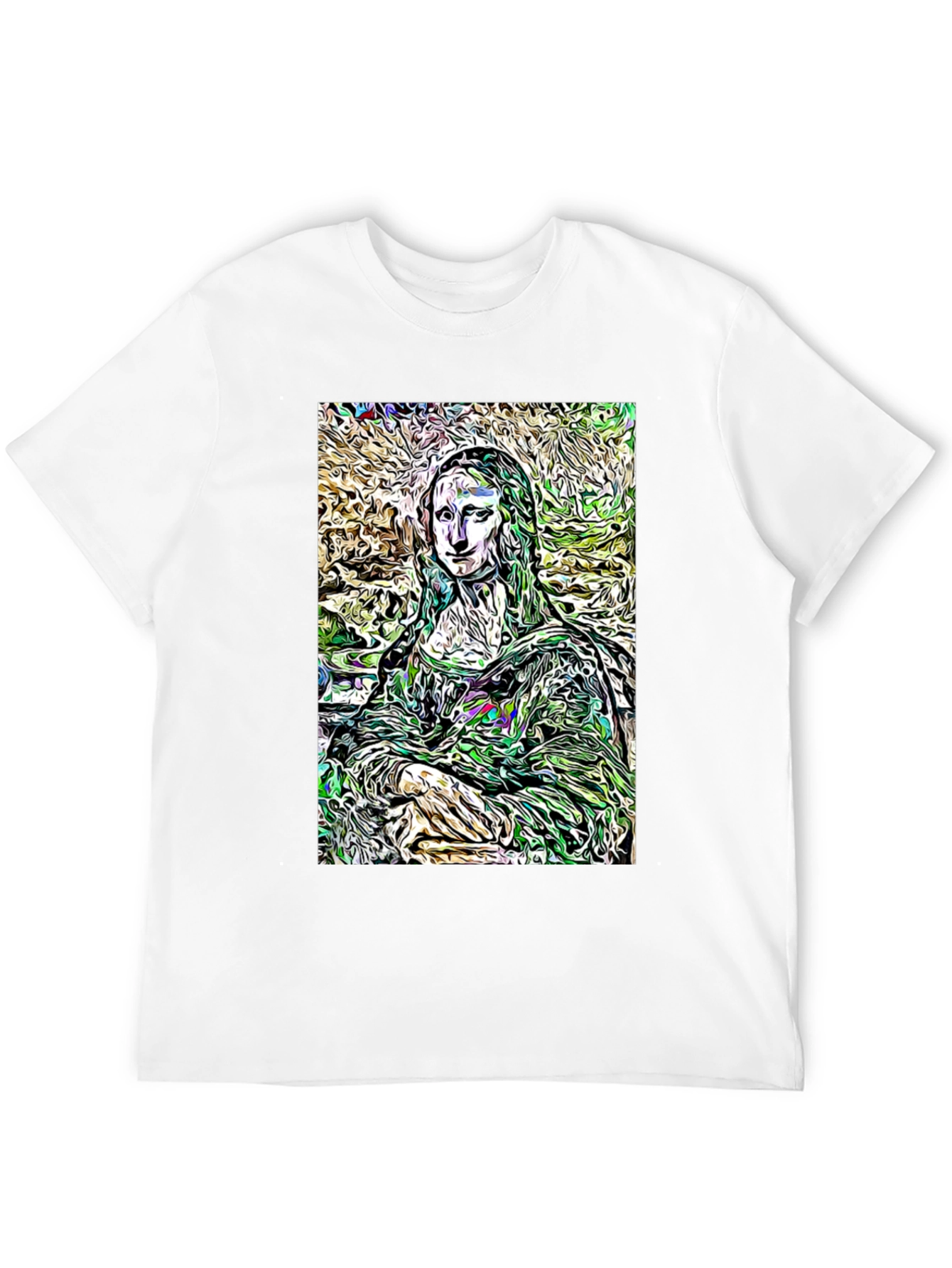 Mona Lisa Art Graphic T-Shirt