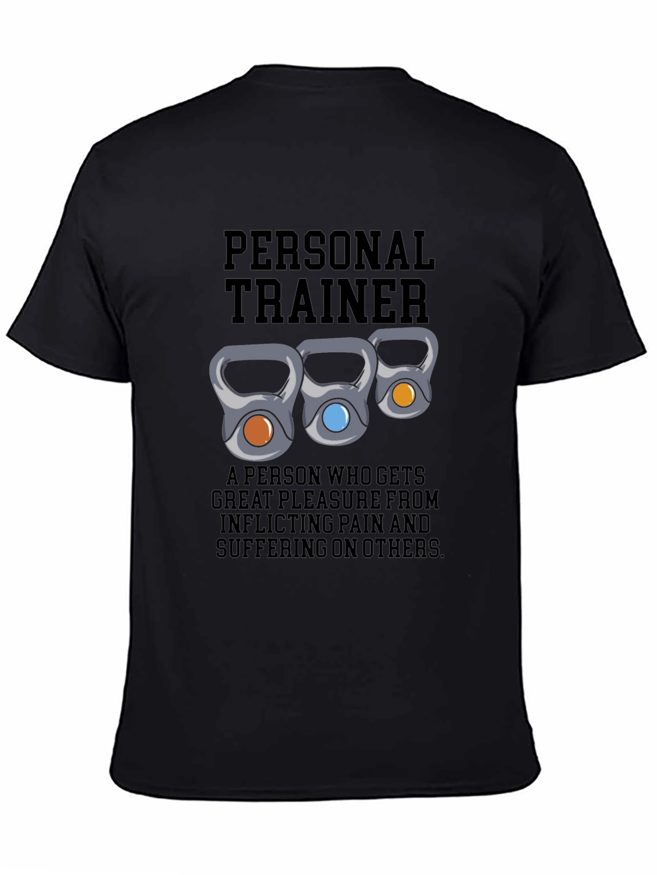 Personal Trainer Kettlebell Graphic T-Shirt