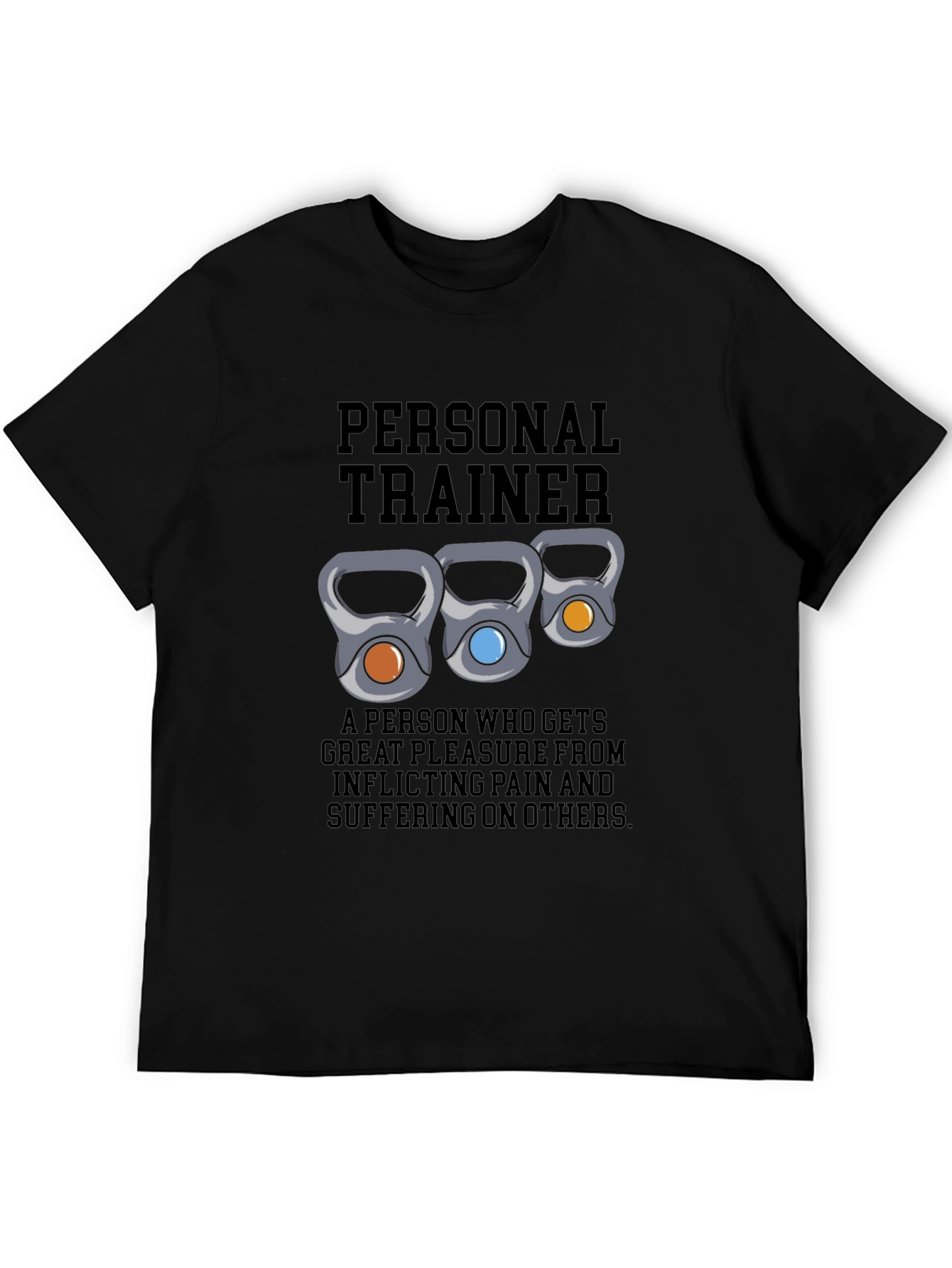 Personal Trainer Kettlebell Graphic T-Shirt