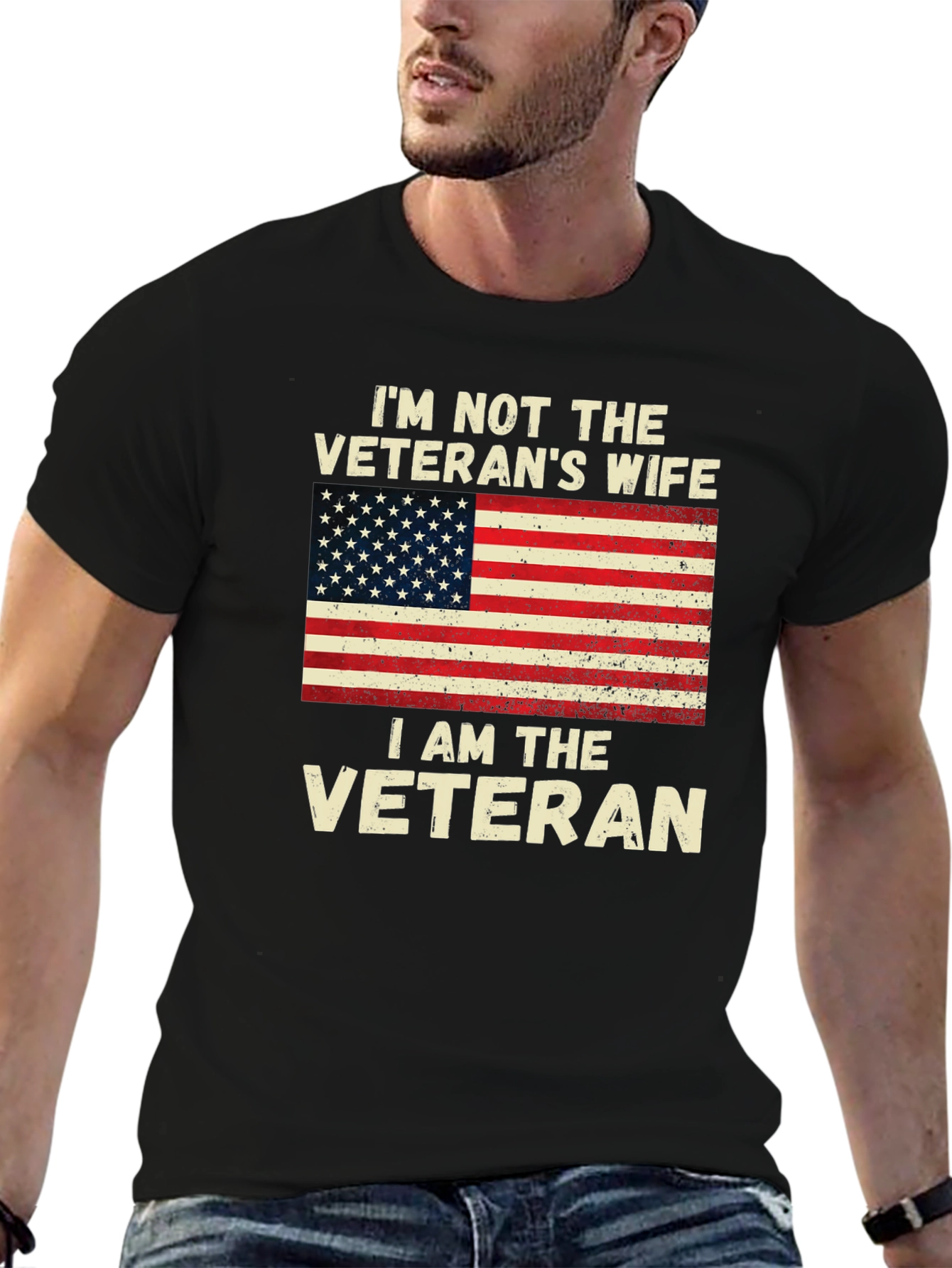 Veteran Pride T-Shirt - Patriotic Design
