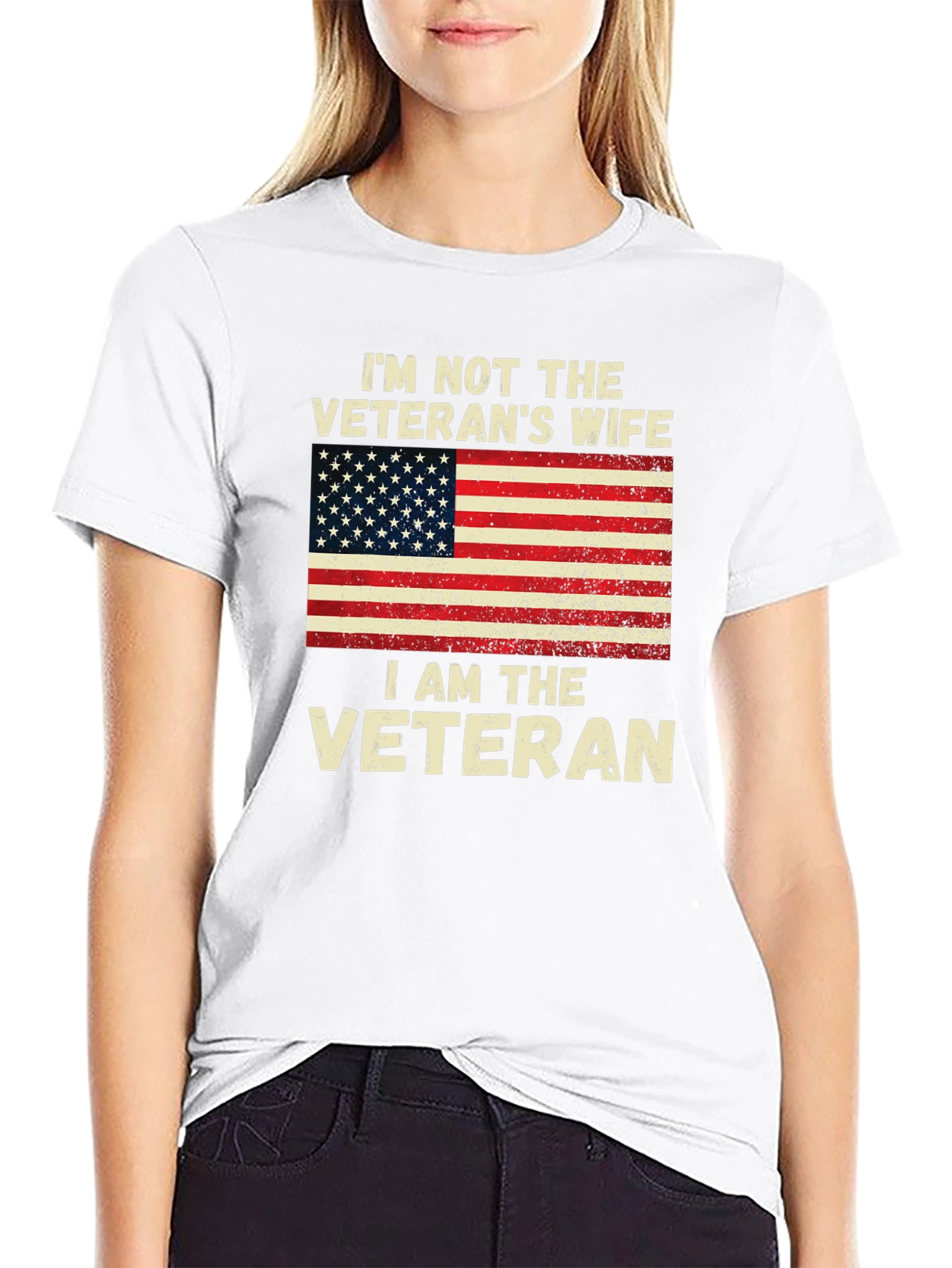 Veteran Pride T-Shirt - Patriotic Design