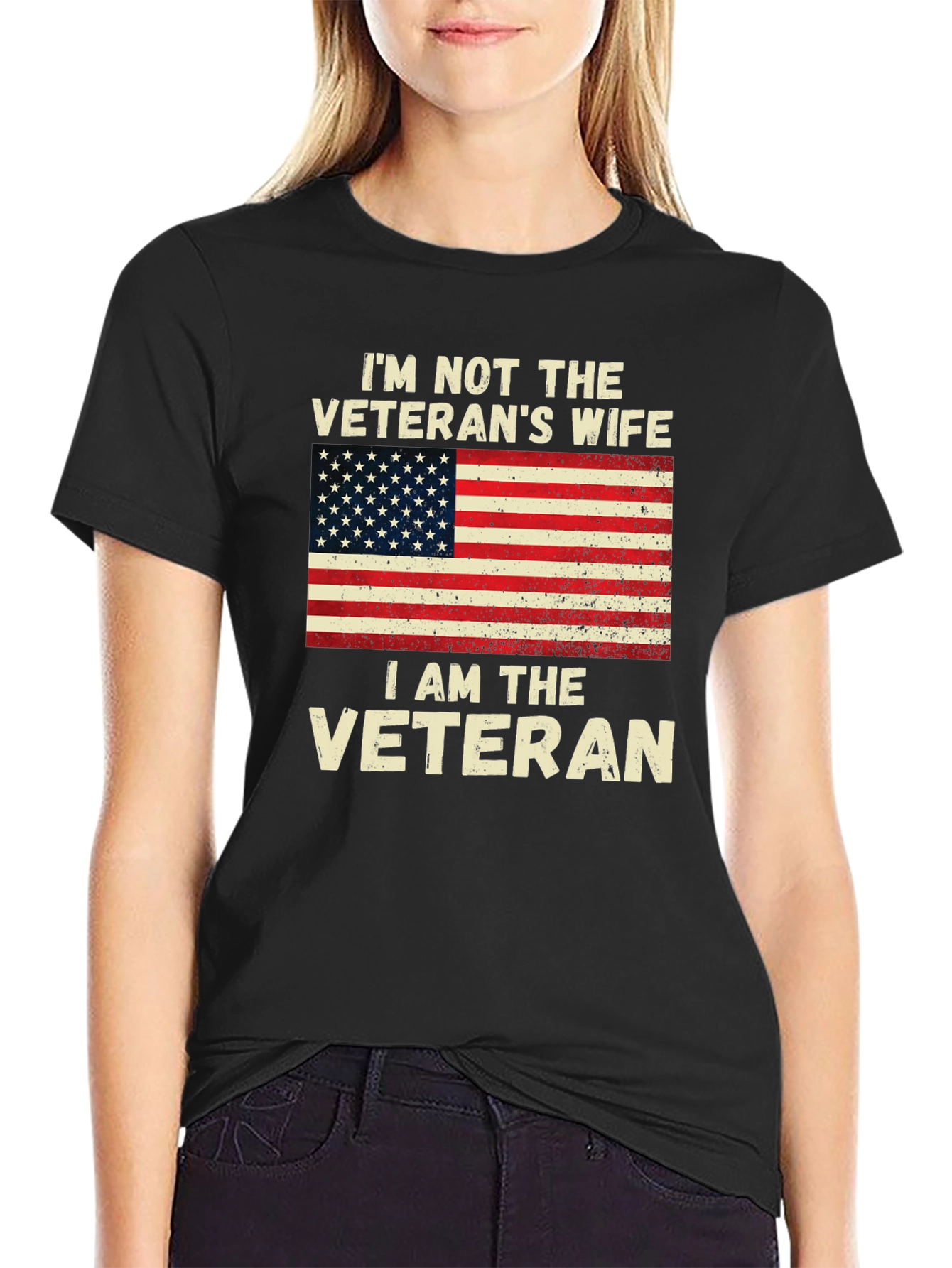 Veteran Pride T-Shirt - Patriotic Design