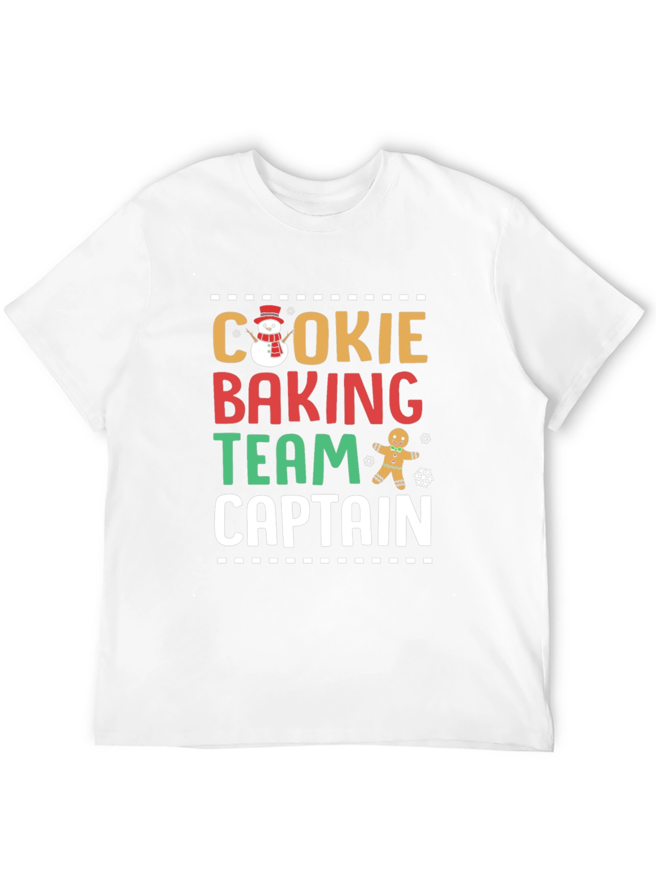 Cookie Baking Team Captain T-Shirt