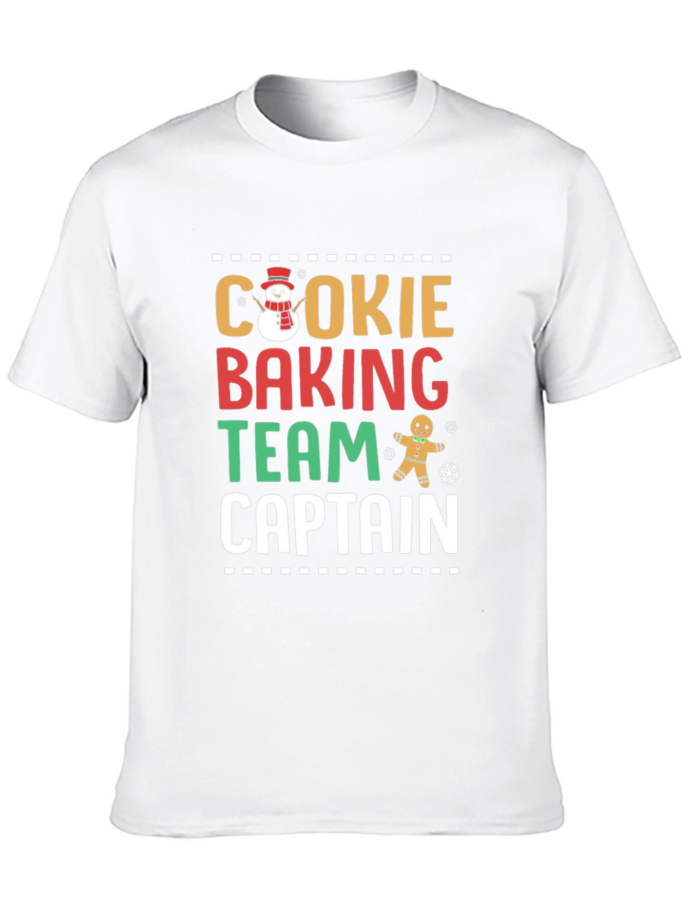 Cookie Baking Team Captain T-Shirt