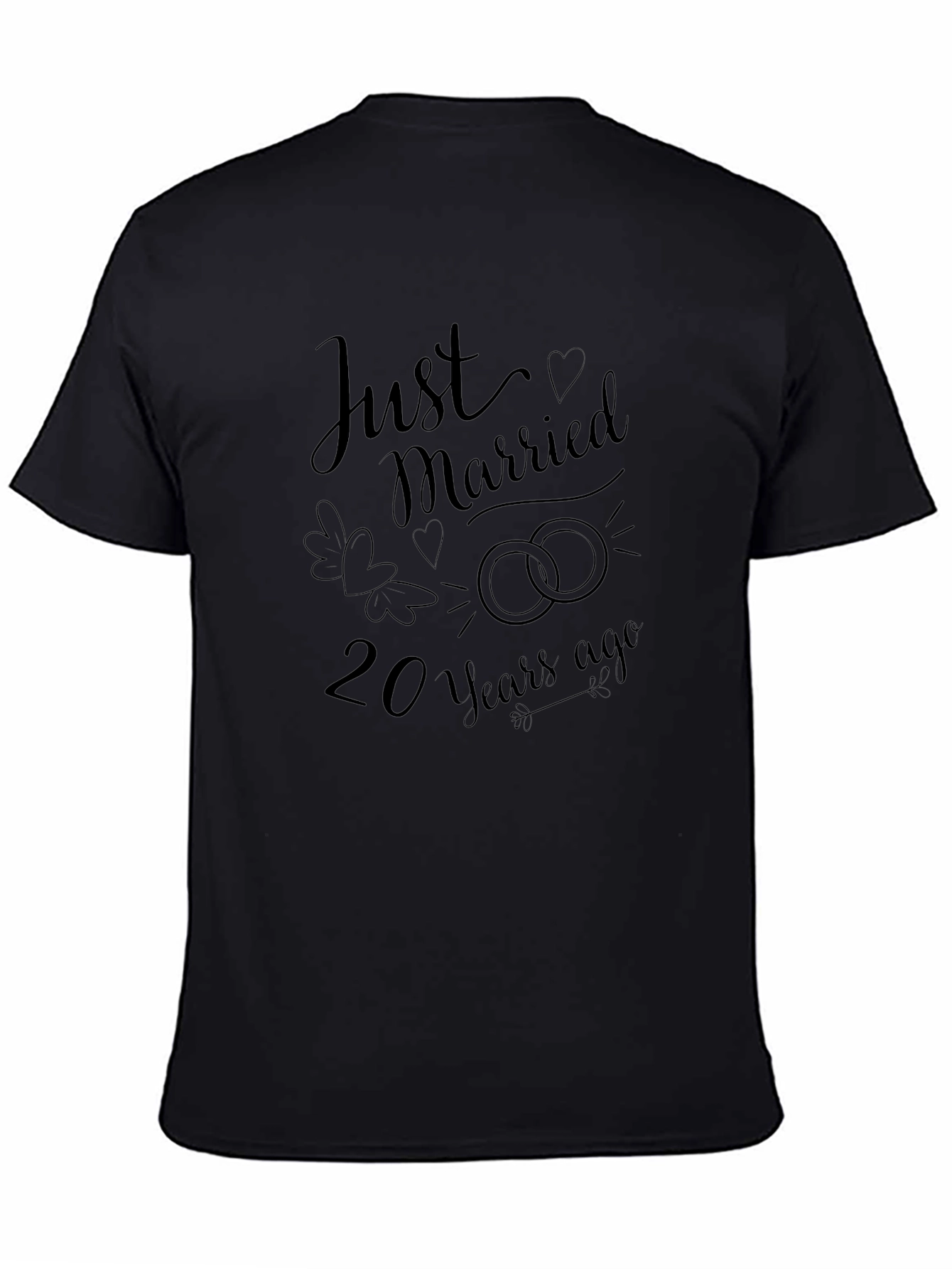 Just Married 20 Years Ago T-Shirt