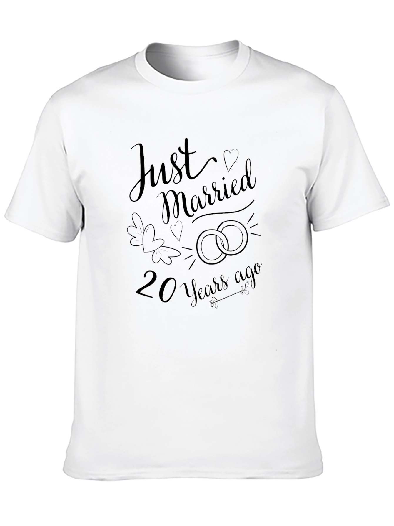 Just Married 20 Years Ago T-Shirt
