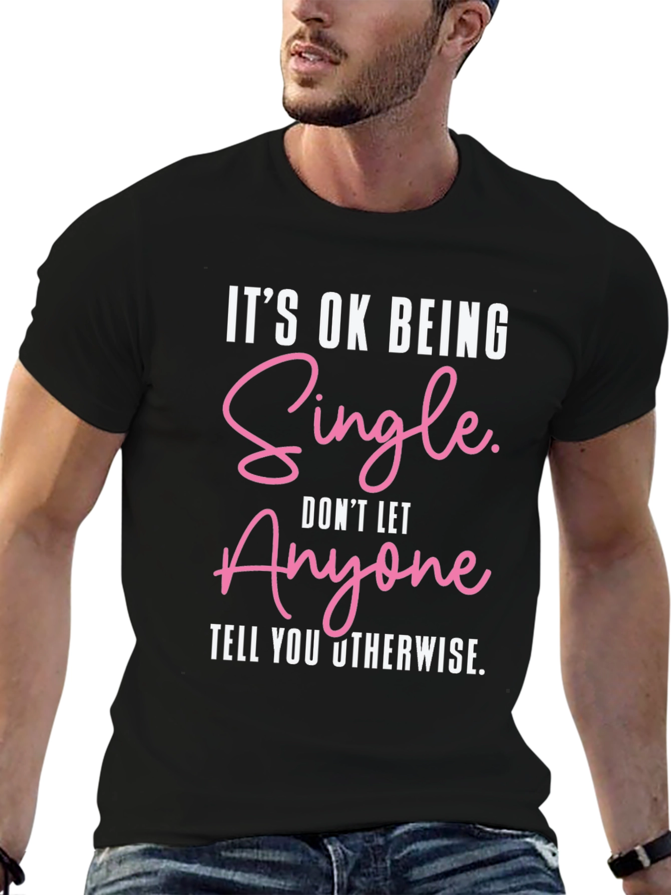 Its Ok Being Single Graphic Tee