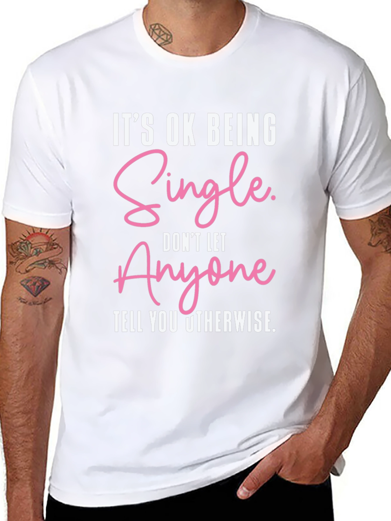 Its Ok Being Single Graphic Tee
