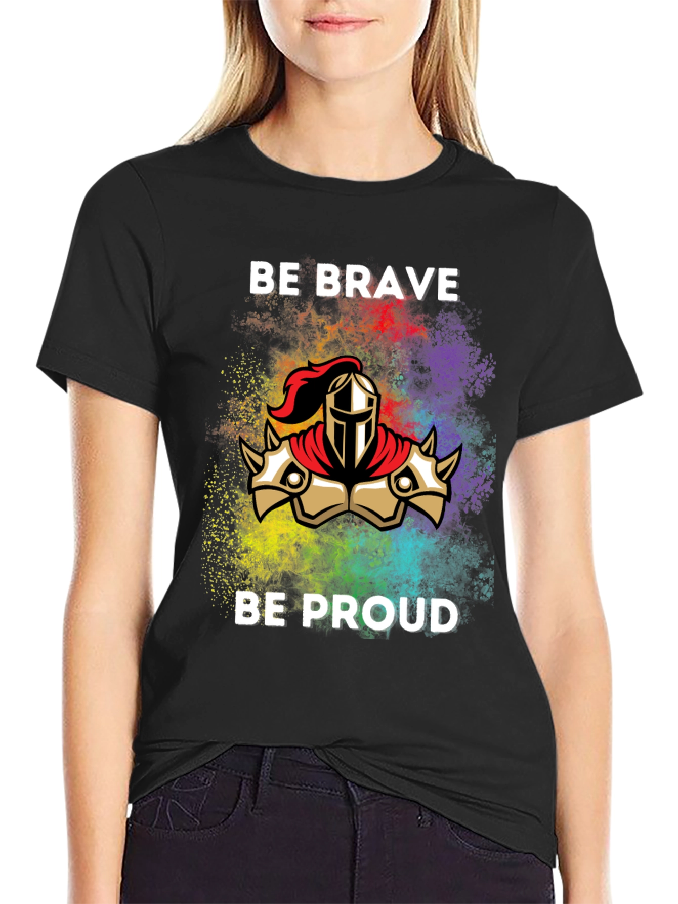 Be Brave Be Proud Knight T-Shirt