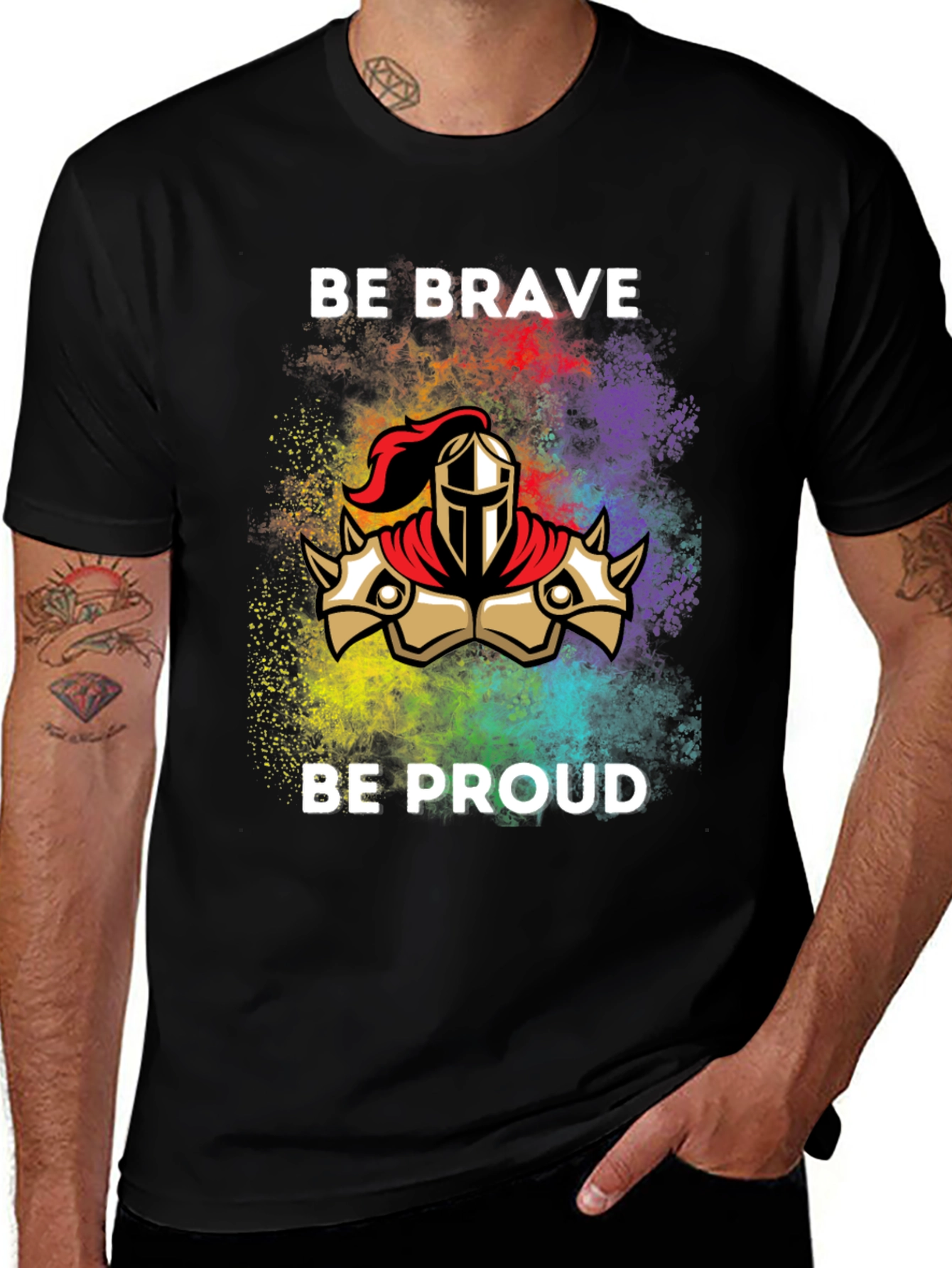 Be Brave Be Proud Knight T-Shirt