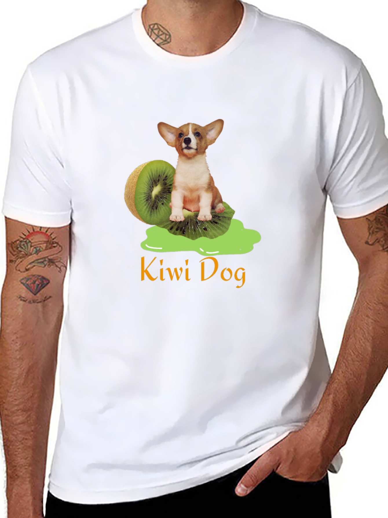 Kiwi Dog T-Shirt - Cute Pet Lover Tee