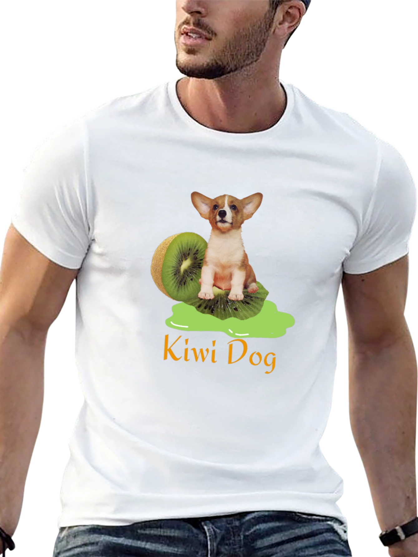 Kiwi Dog T-Shirt - Cute Pet Lover Tee