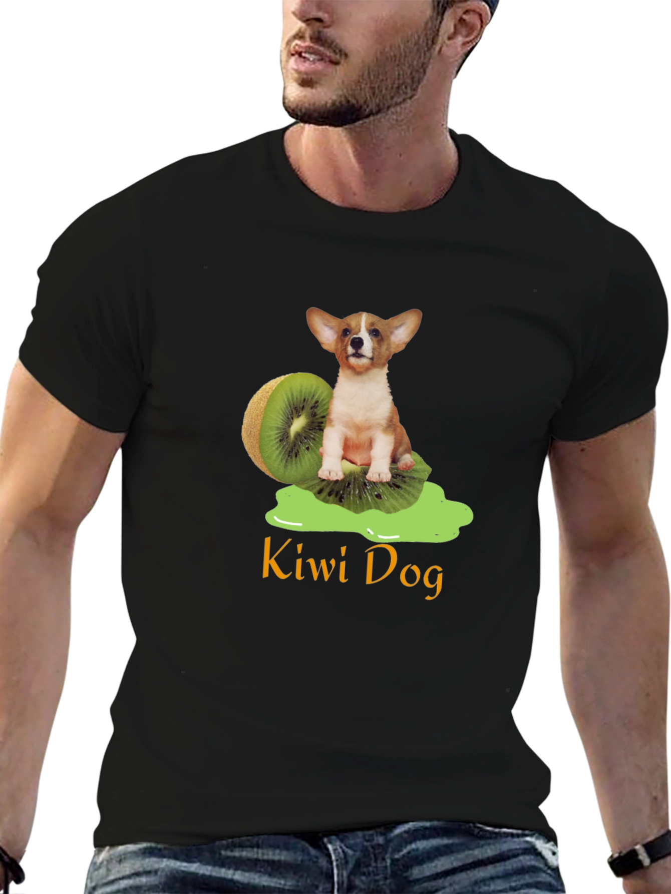 Kiwi Dog T-Shirt - Cute Pet Lover Tee