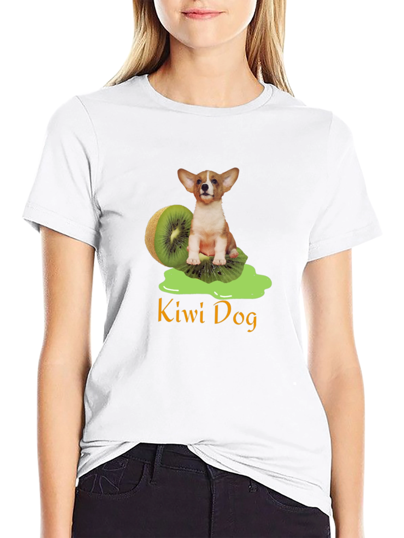 Kiwi Dog T-Shirt - Cute Pet Lover Tee