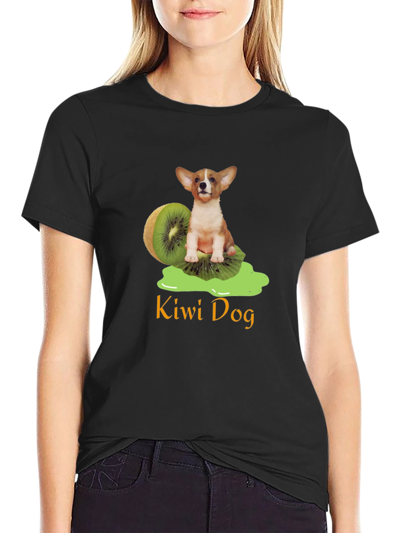 Kiwi Dog T-Shirt - Cute Pet Lover Tee