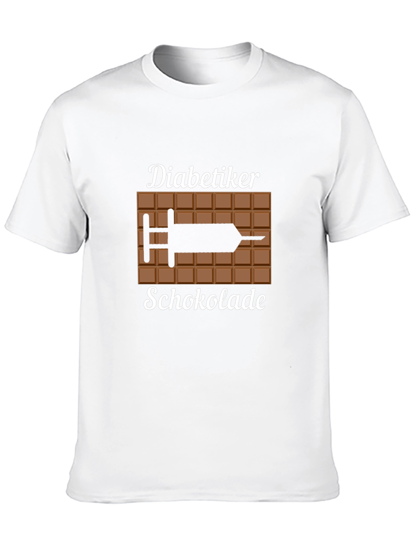 Diabetiker Schokolade T-Shirt