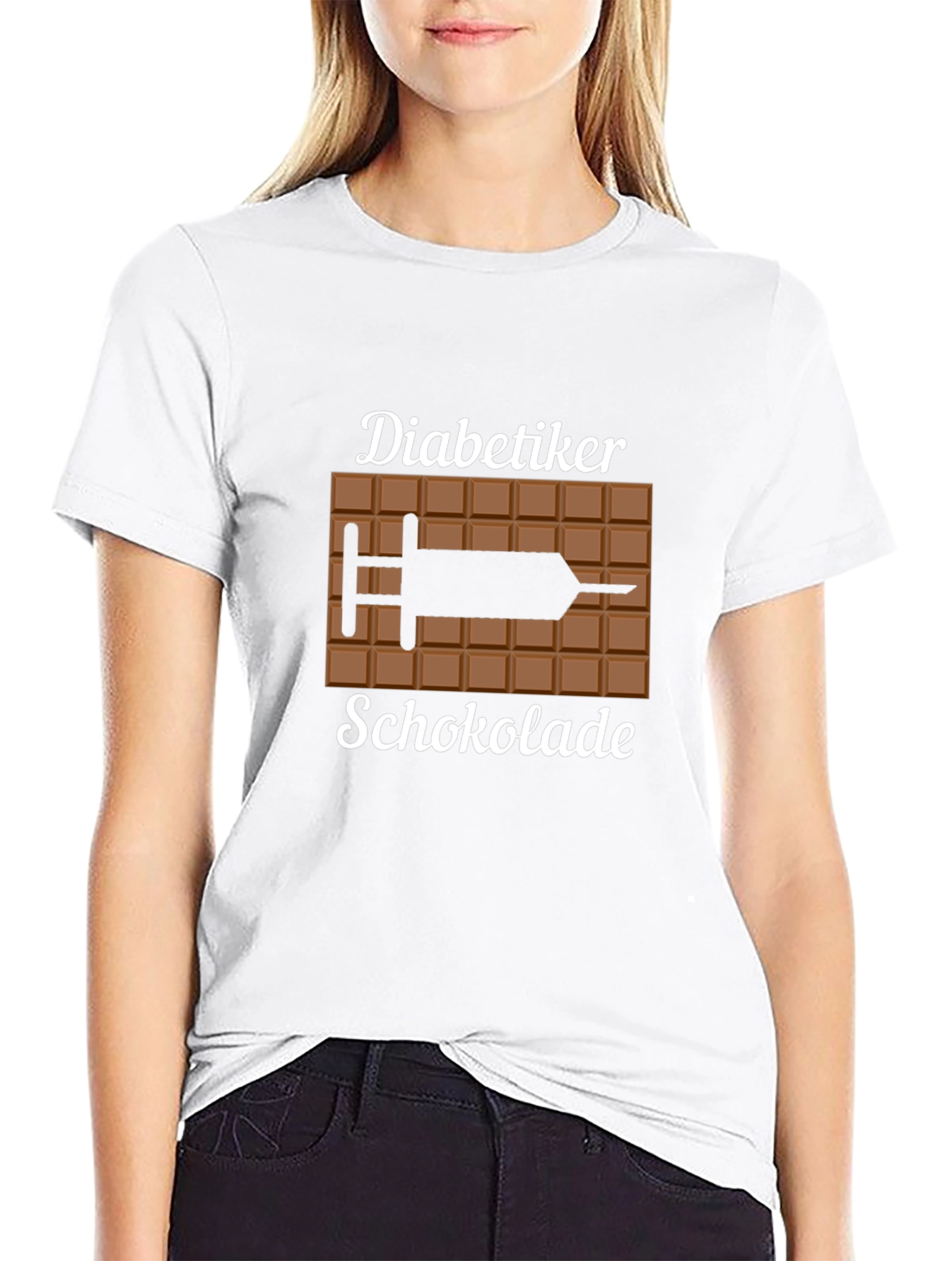 Diabetiker Schokolade T-Shirt
