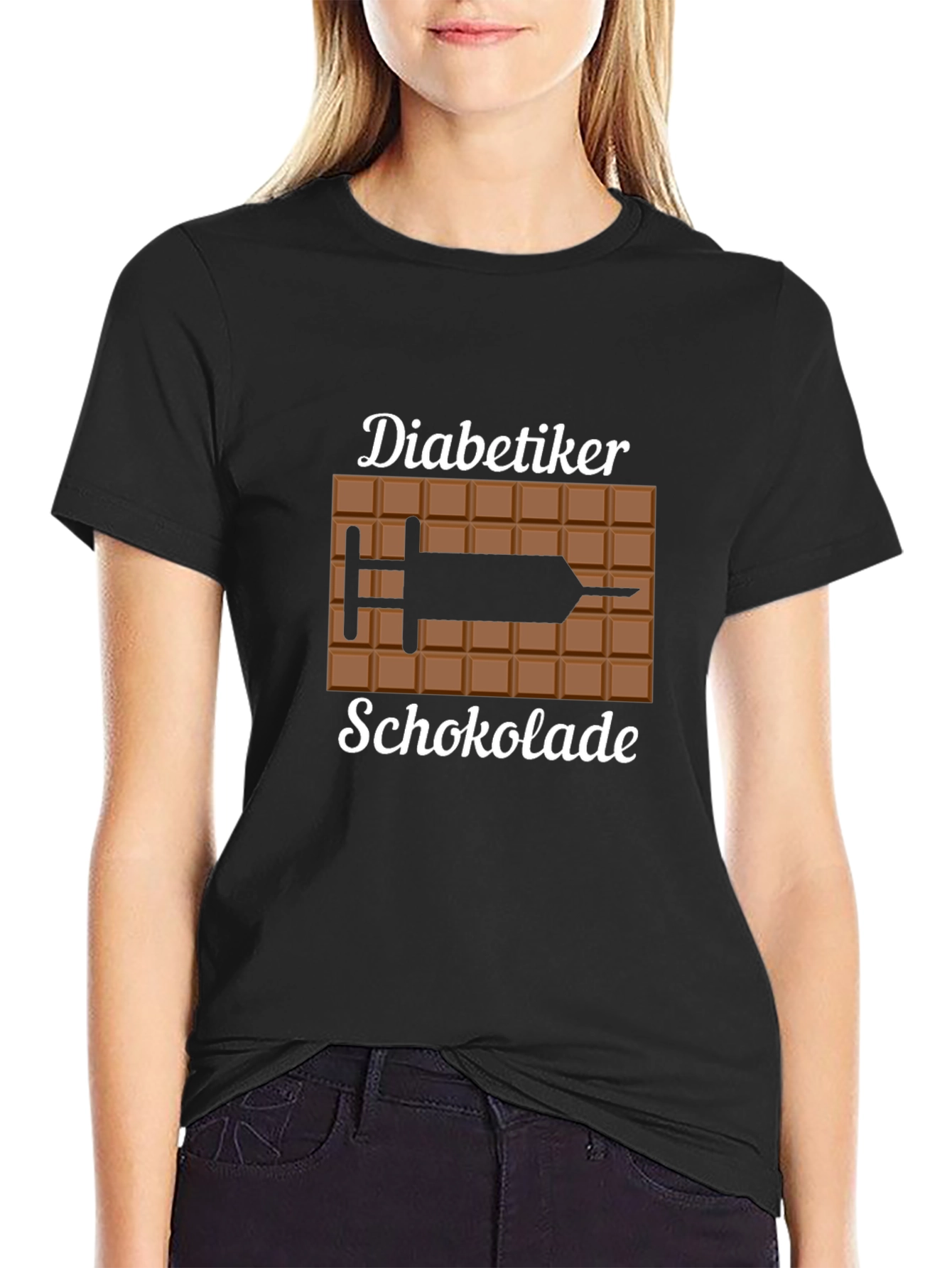 Diabetiker Schokolade T-Shirt