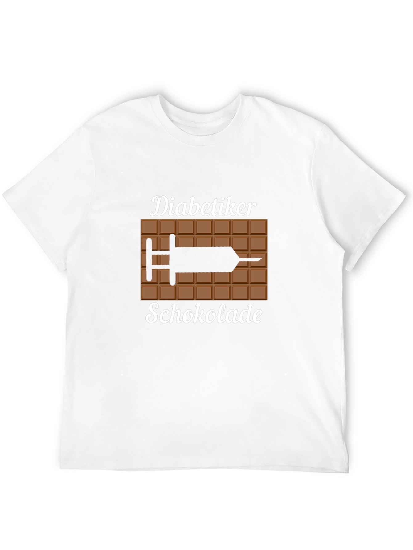 Diabetiker Schokolade T-Shirt