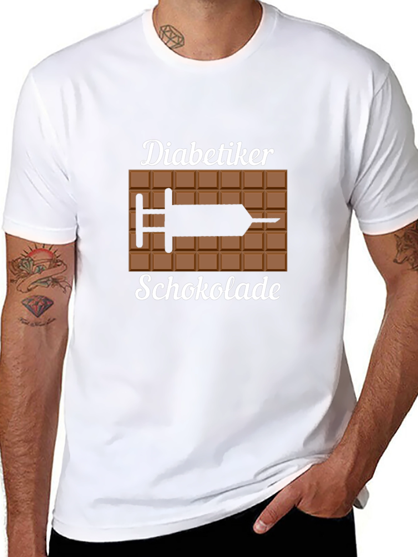 Diabetiker Schokolade T-Shirt