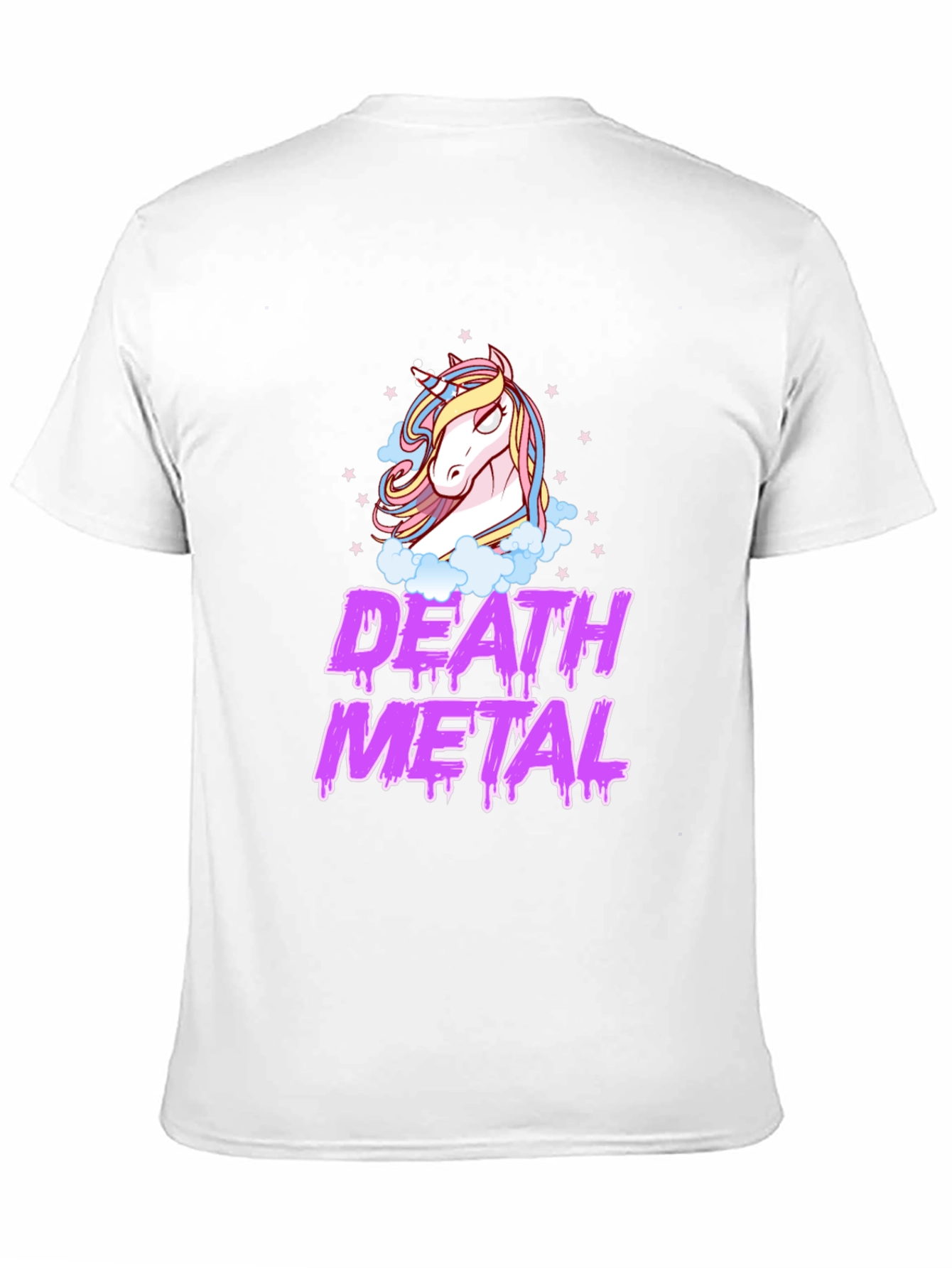 Death Metal Unicorn Black T-Shirt