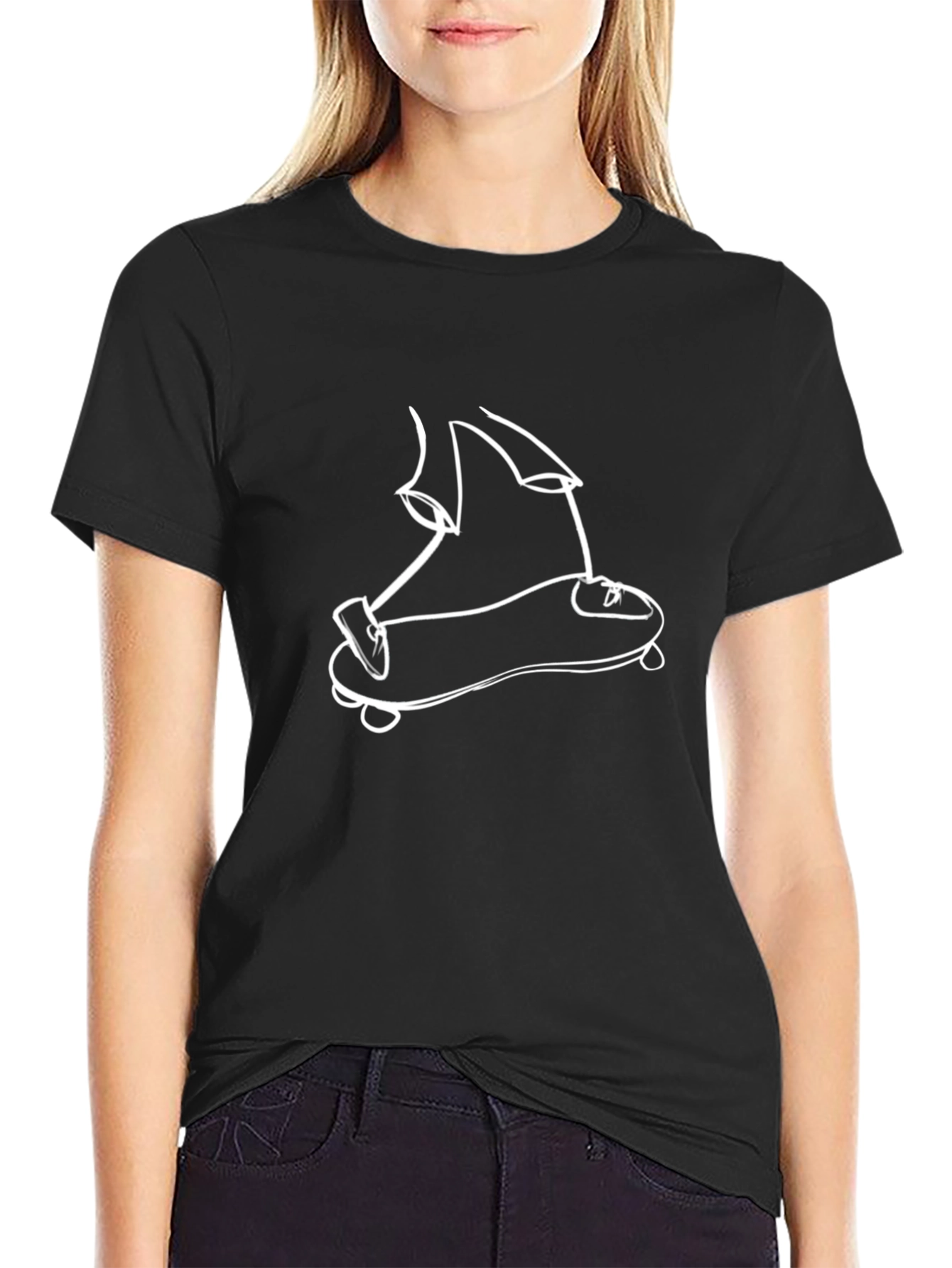 Skateboard Graphic Tee - Casual Style
