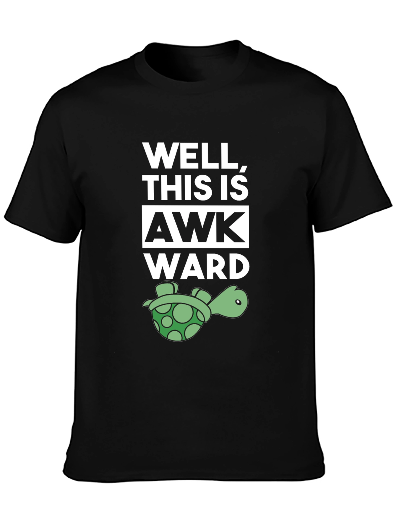 Well This is Awkward Turtle T-Shirt