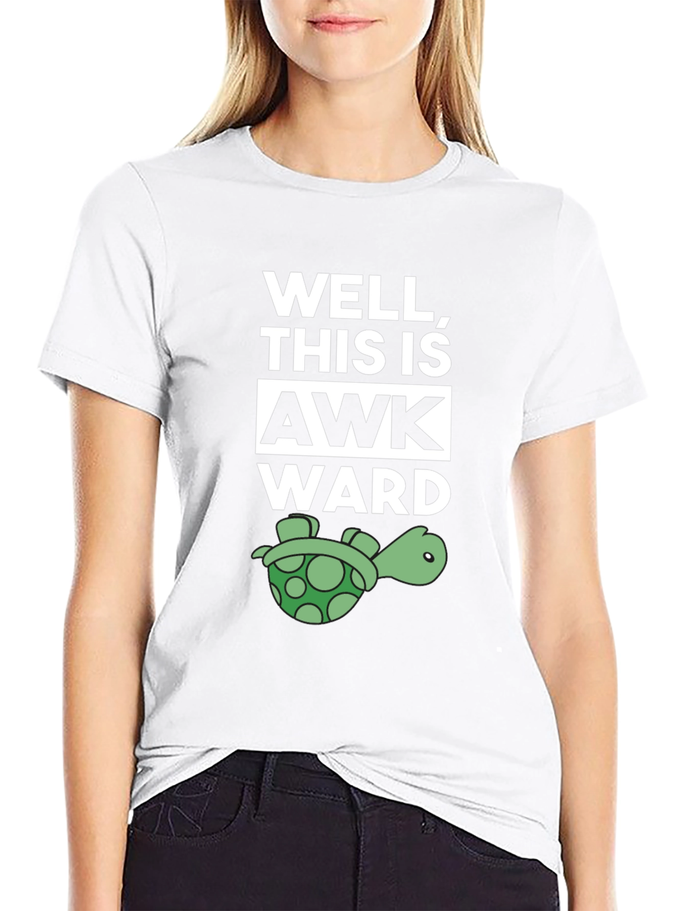 Well This is Awkward Turtle T-Shirt