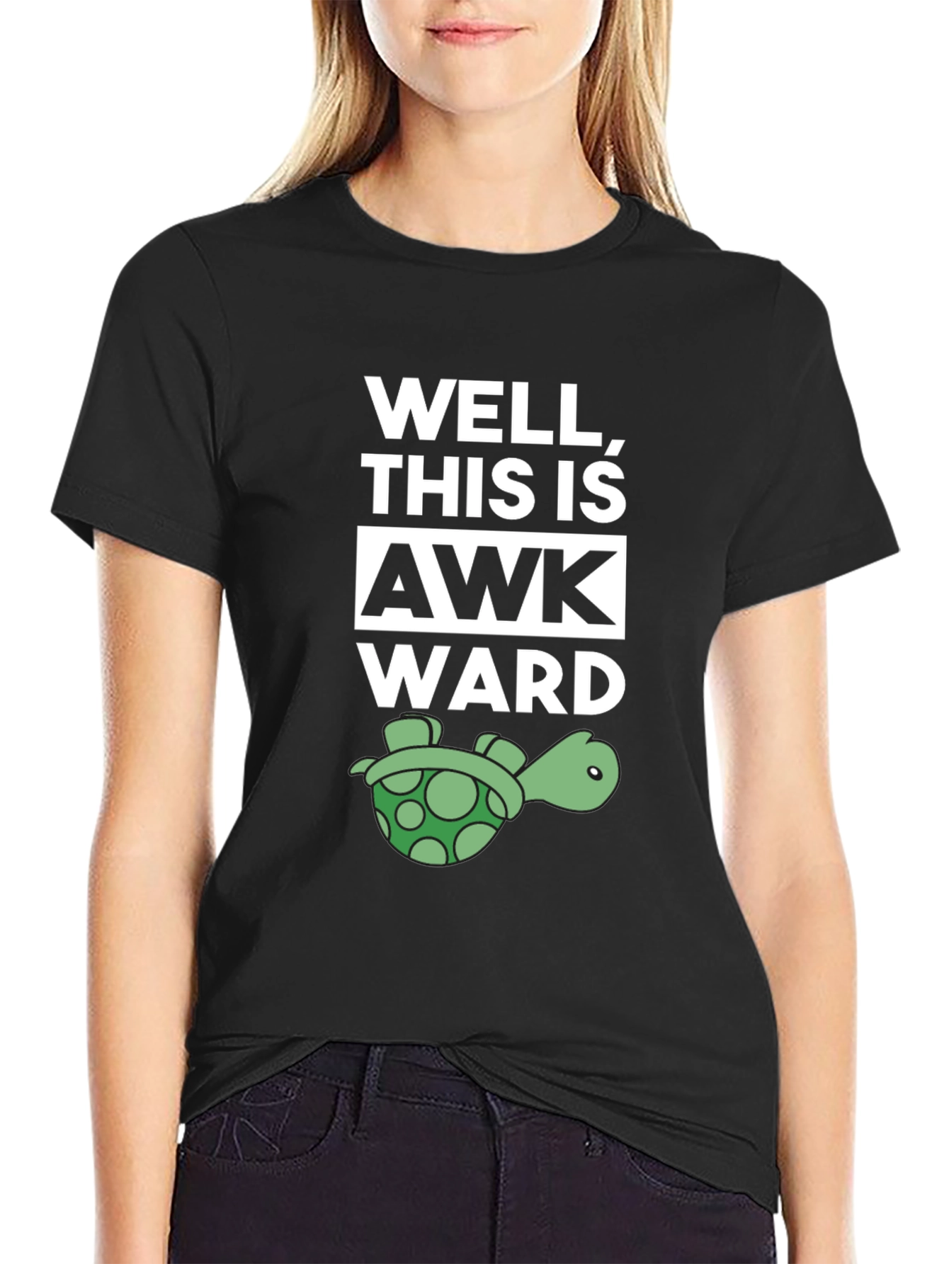 Well This is Awkward Turtle T-Shirt