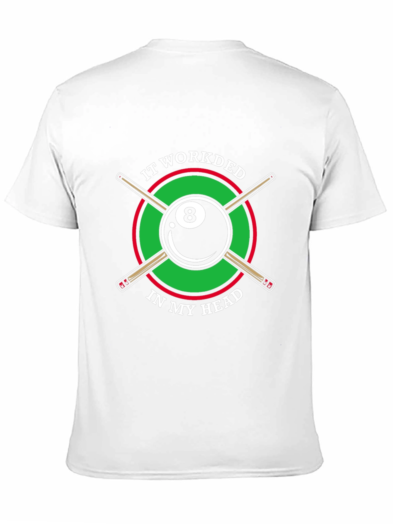 Billiards 8 Ball T-Shirt Funny Graphic Tee