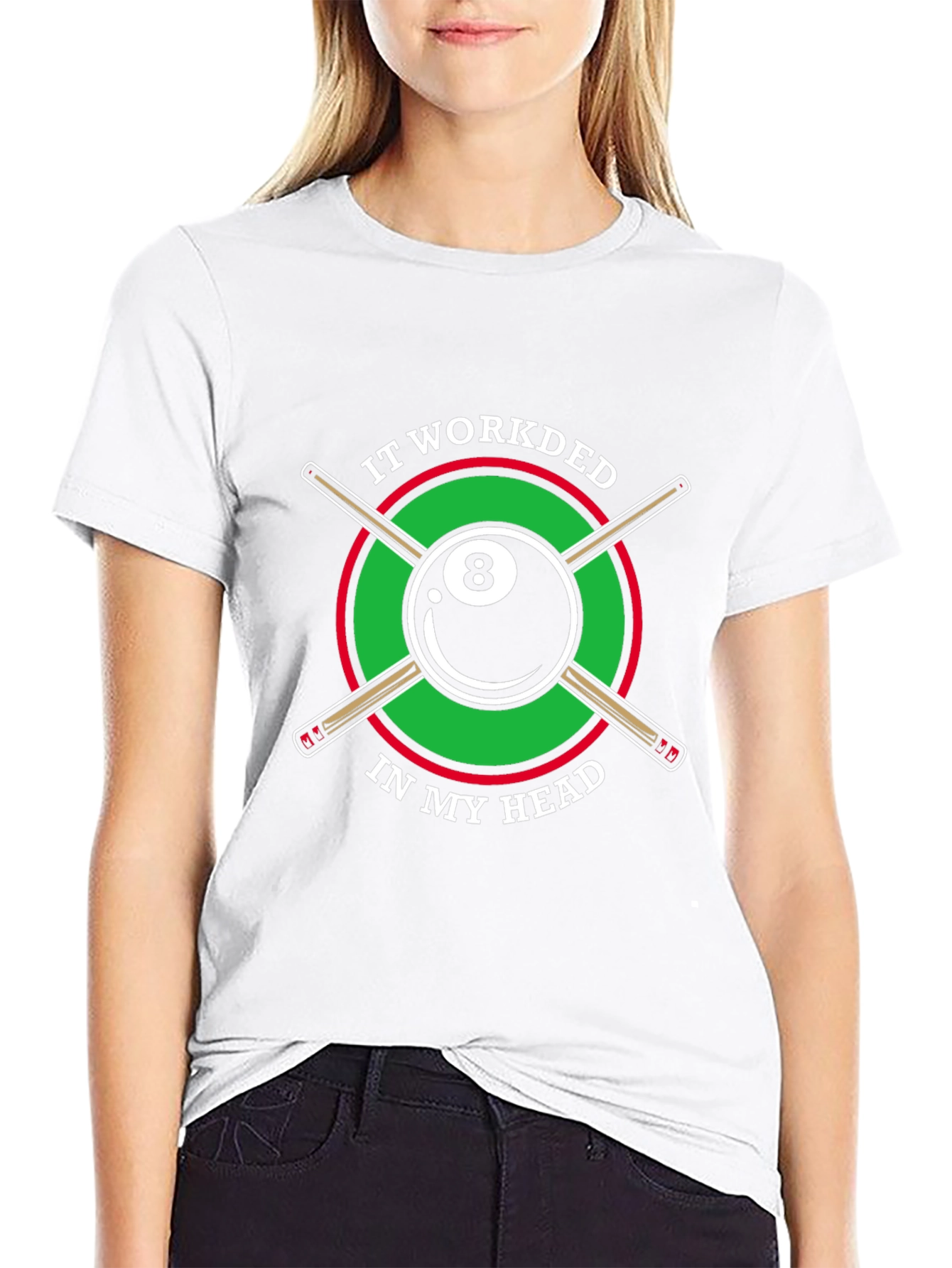Billiards 8 Ball T-Shirt Funny Graphic Tee