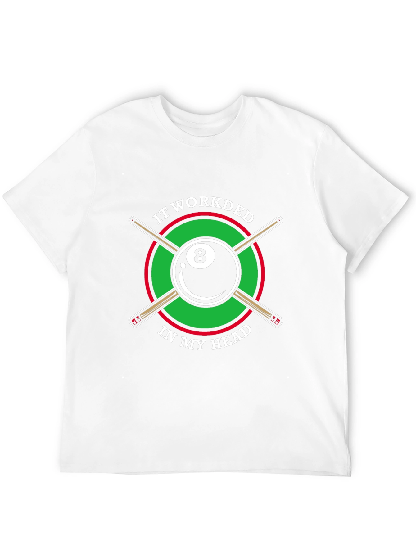 Billiards 8 Ball T-Shirt Funny Graphic Tee