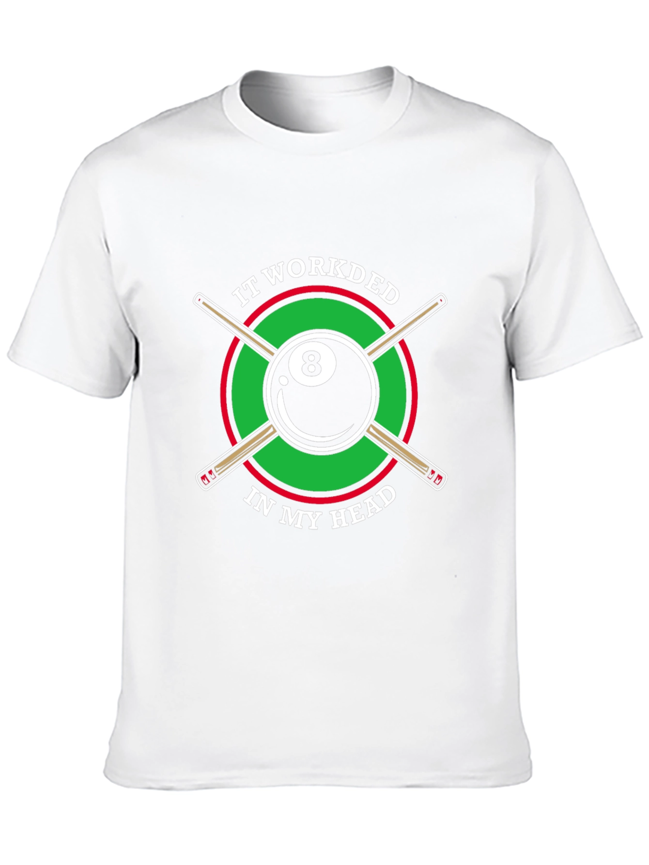 Billiards 8 Ball T-Shirt Funny Graphic Tee