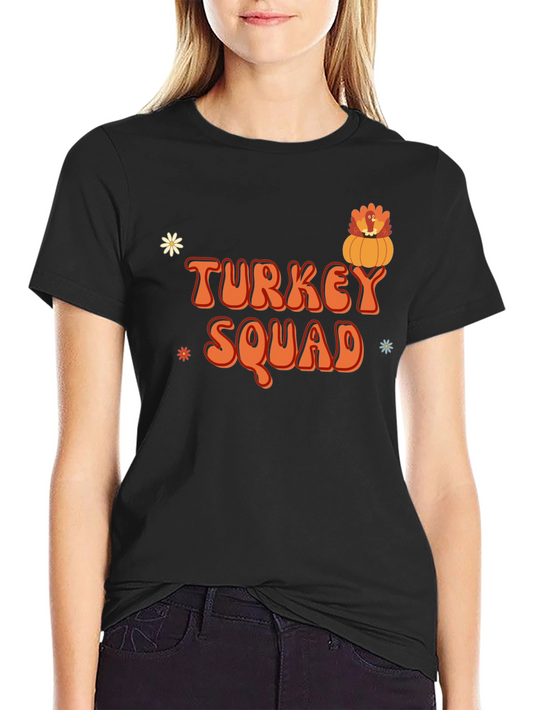 Turkey Squad Thanksgiving T-Shirt
