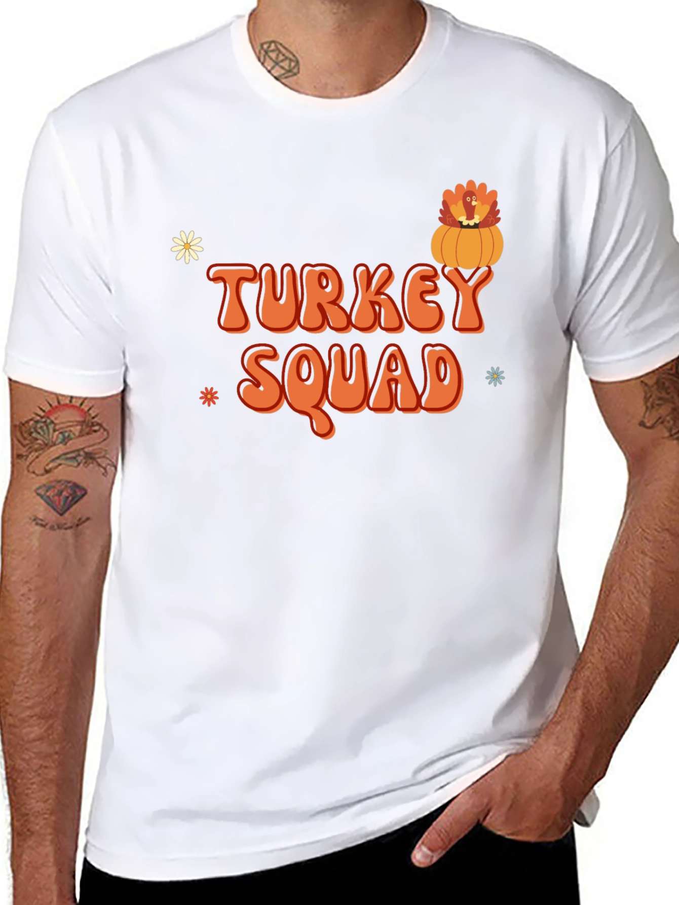 Turkey Squad Thanksgiving T-Shirt