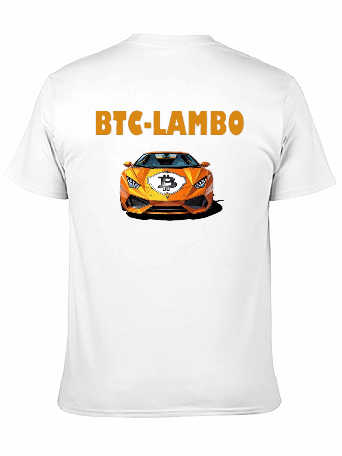 BTC Lambo T-Shirt - Crypto Enthusiast Apparel