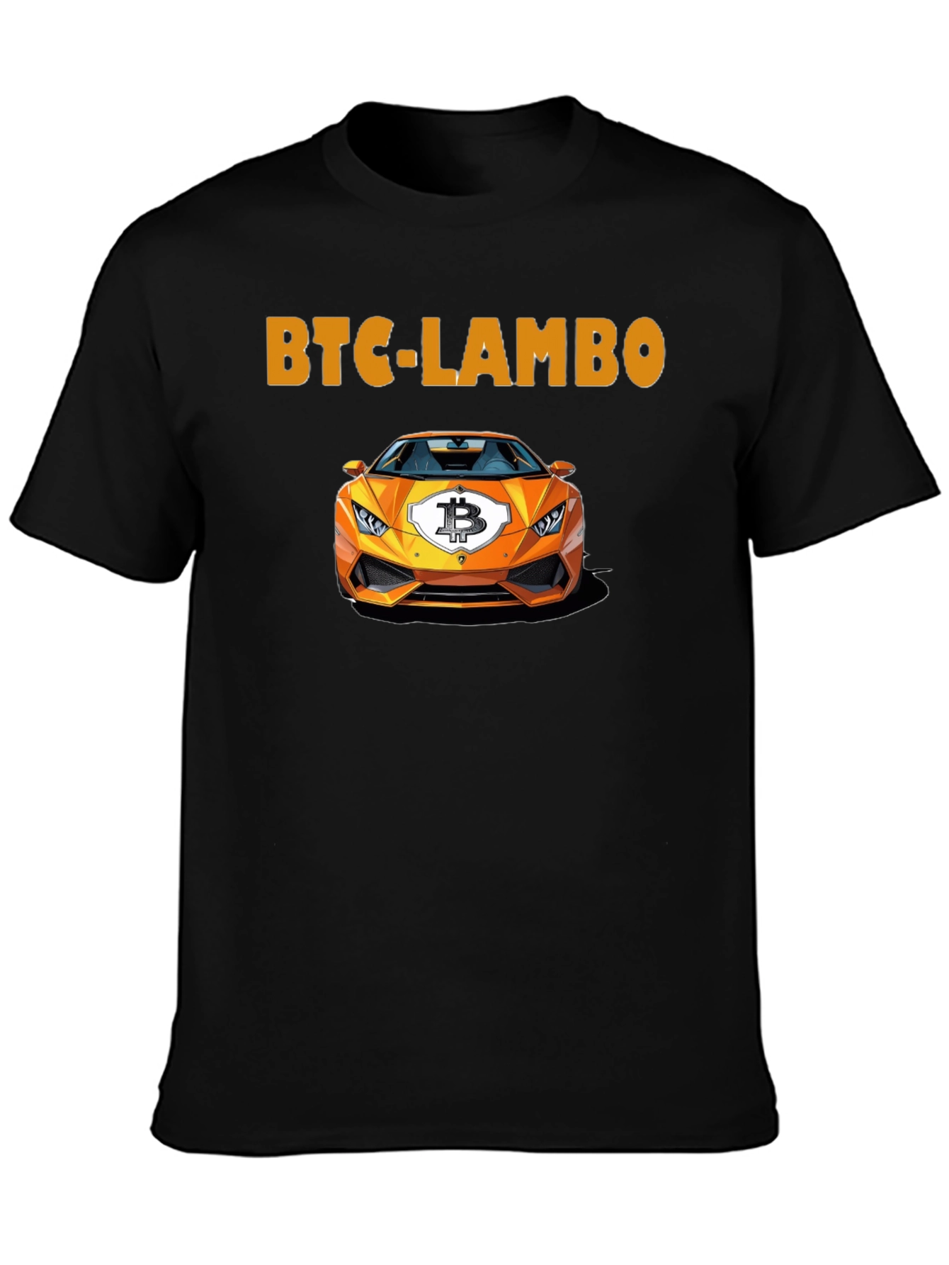 BTC Lambo T-Shirt - Crypto Enthusiast Apparel