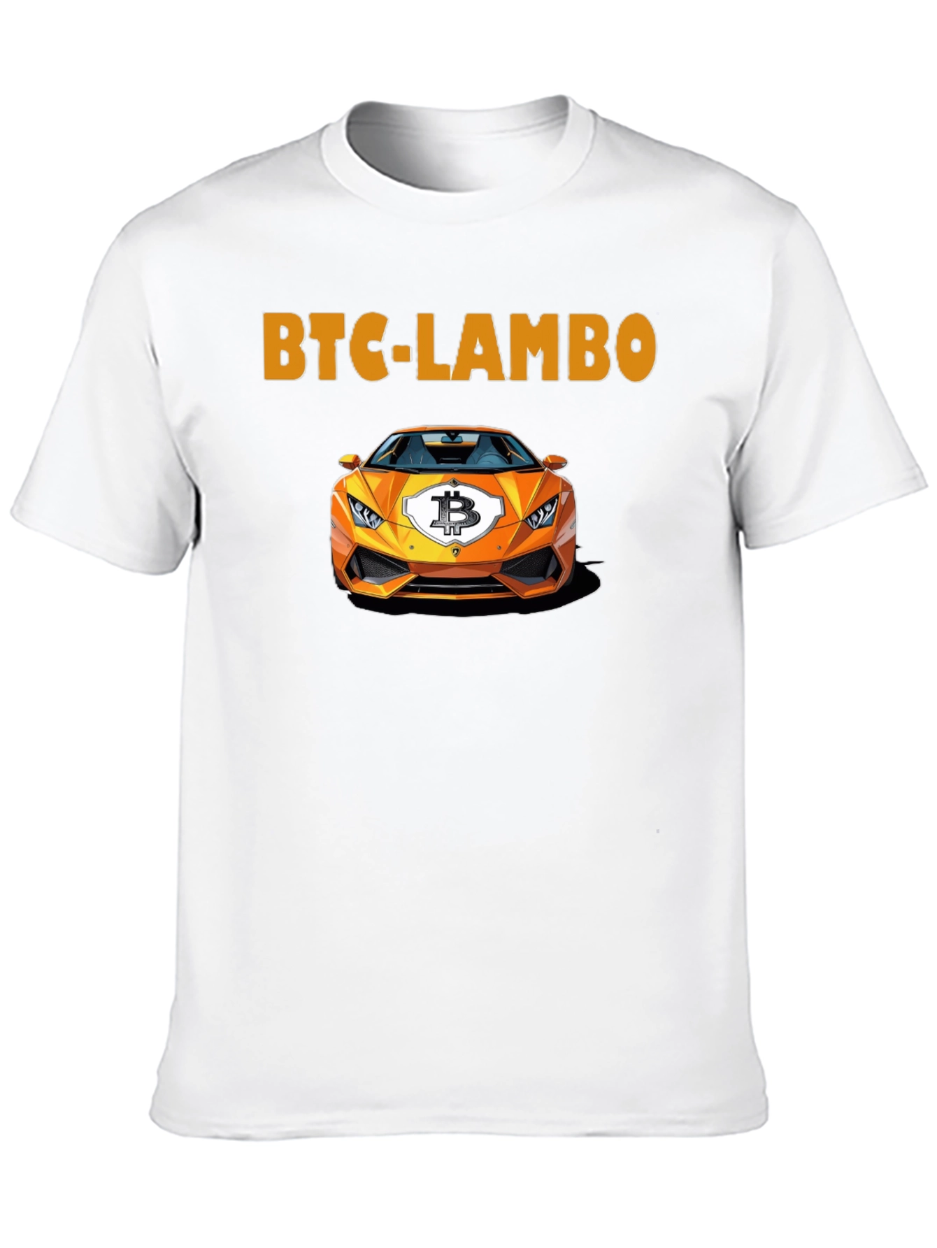 BTC Lambo T-Shirt - Crypto Enthusiast Apparel