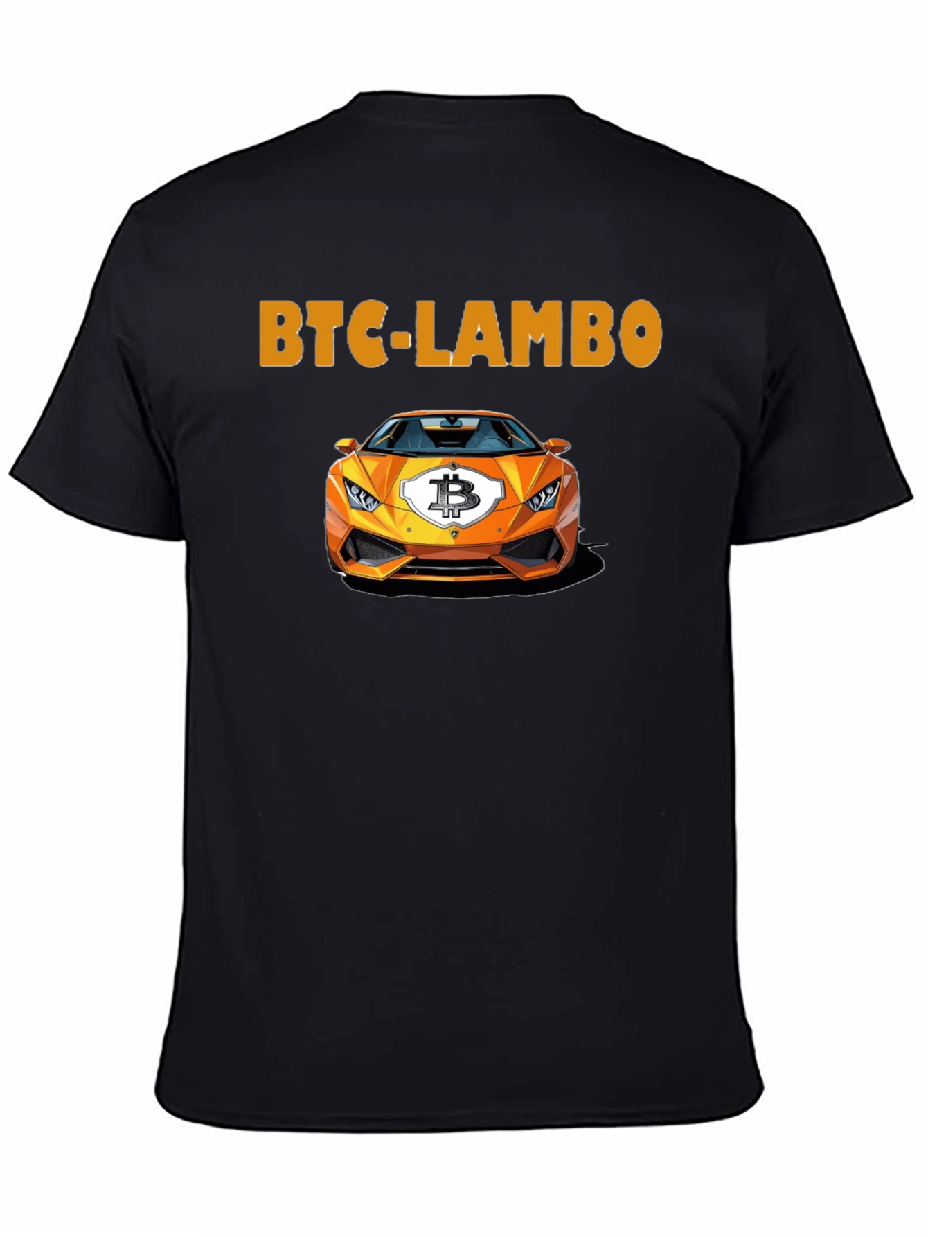 BTC Lambo T-Shirt - Crypto Enthusiast Apparel